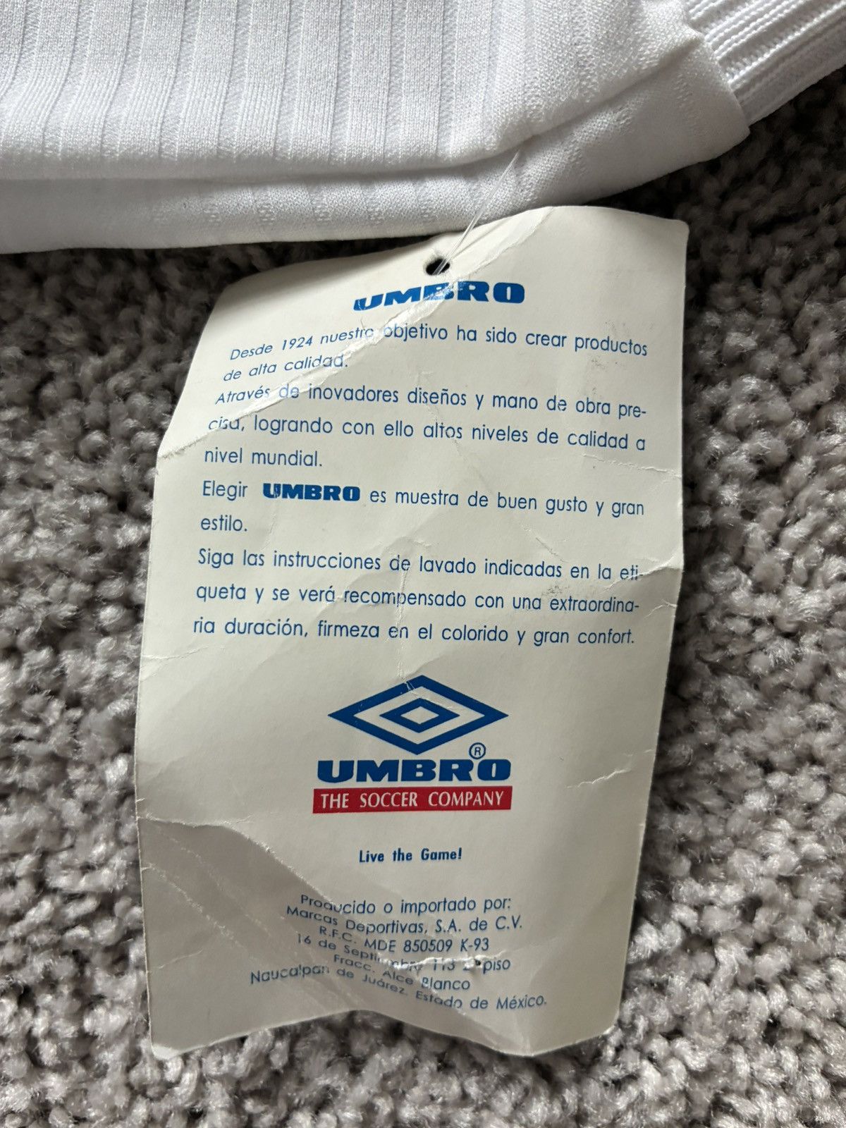 Umbro 1998 Necaxa Home Kit Size US XL / EU 56 / 4 - 5 Thumbnail