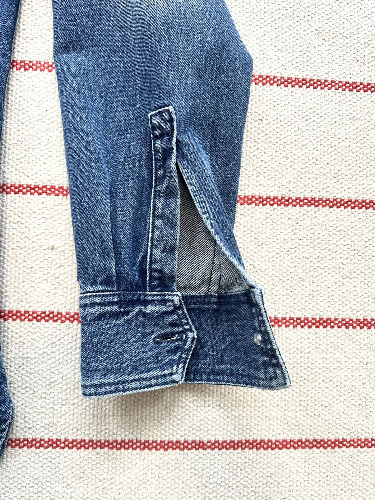 Namacheko New With Tags FW24-25 Hank Denim Shirt in Washed Blue size L Size US L / EU 52-54 / 3 - 16 Thumbnail