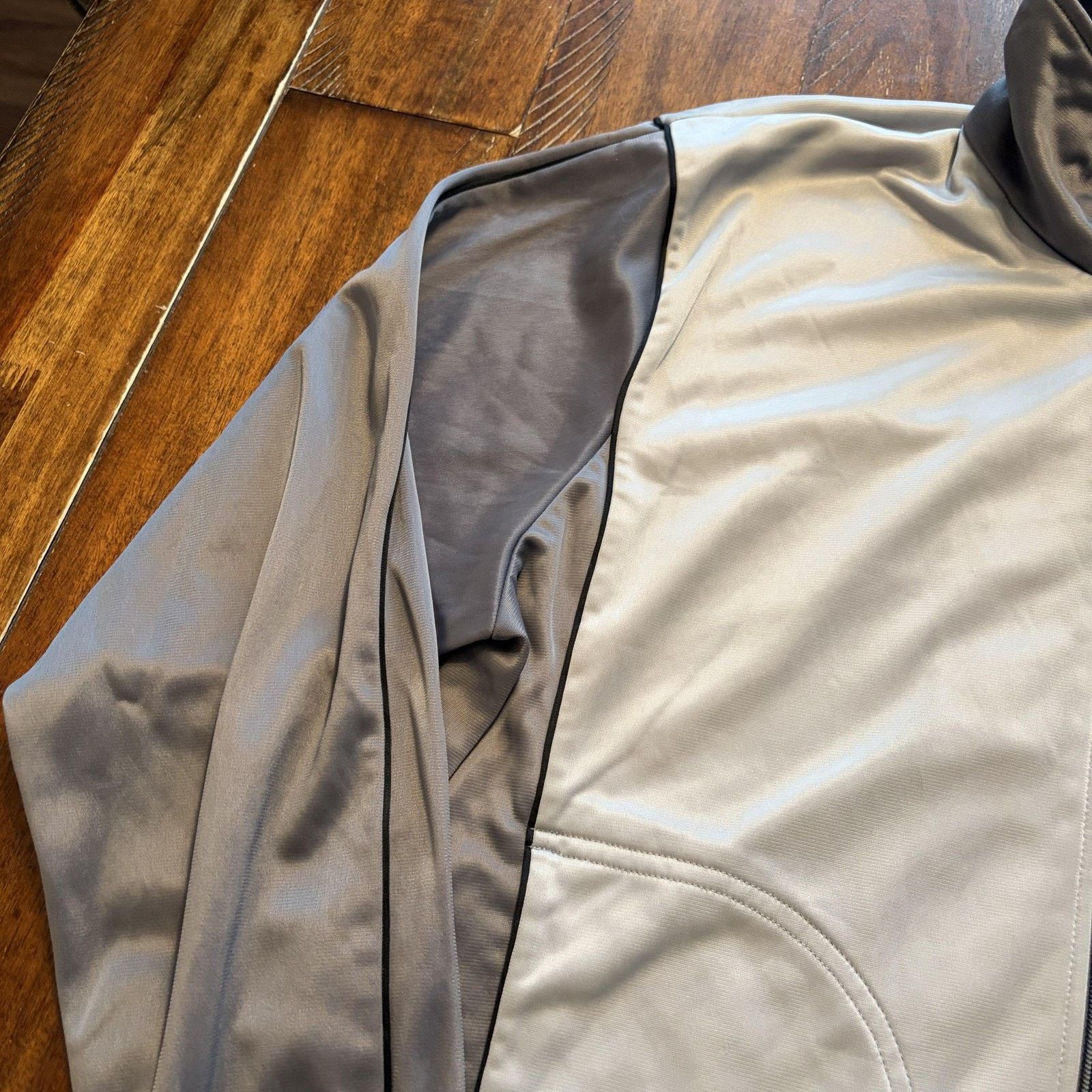 Nike Vtg Nike Track Jacket Mens L Full Zip Made Japan 80s Size US L / EU 52-54 / 3 - 6 Thumbnail