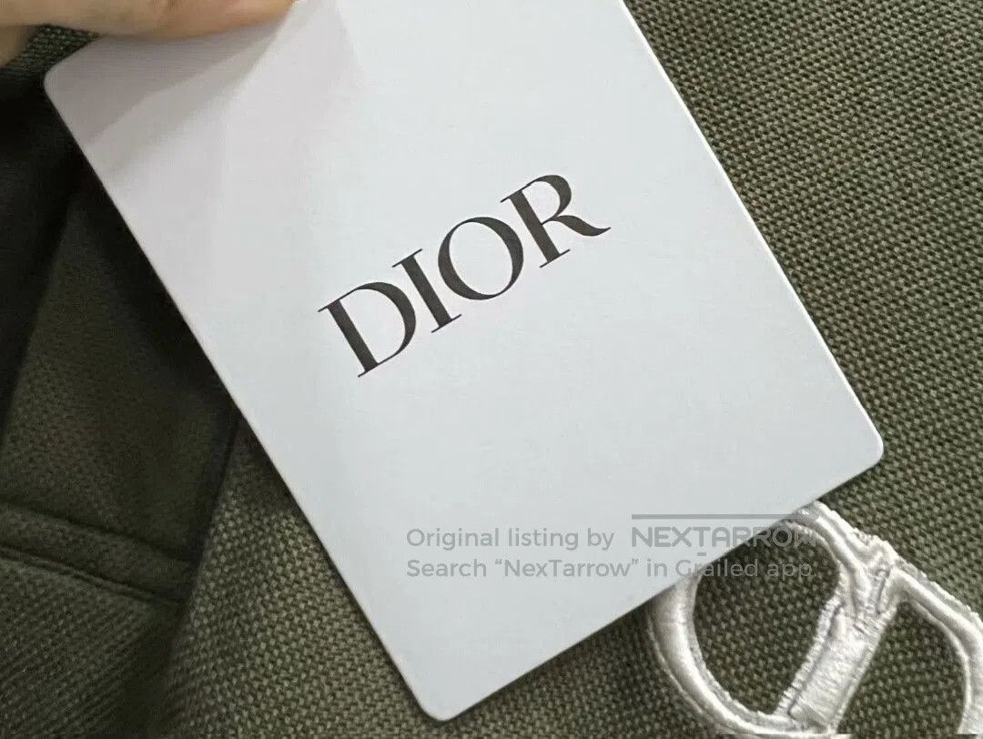 Dior Dior Army Green CD Embroidered Polo. Size US S / EU 44-46 / 1 - 5 Thumbnail