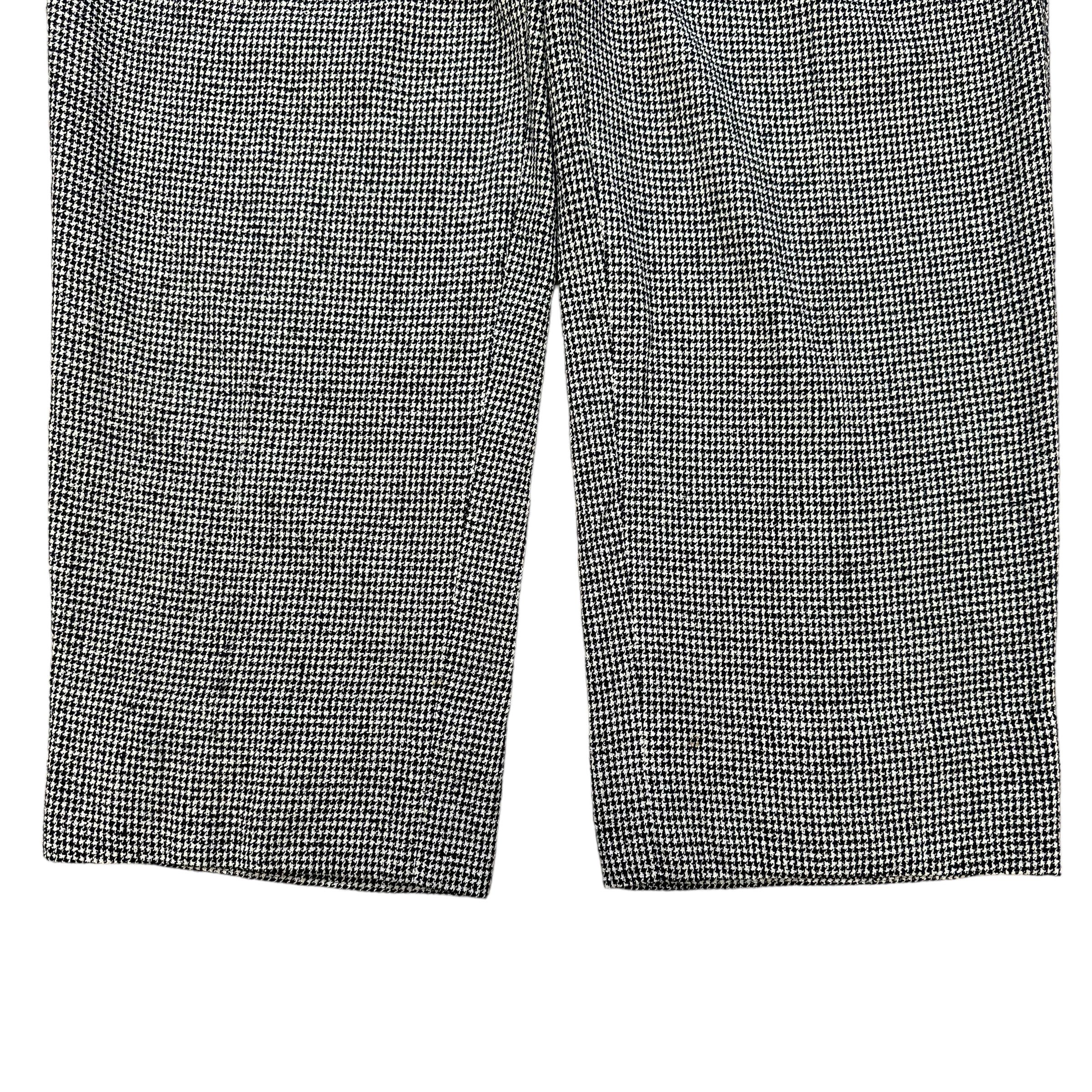Valentino VALENTINO SPORT HOUNDSTOOTH WOOL TROUSERS #7894-188 Size US 36 / EU 52 - 6 Thumbnail