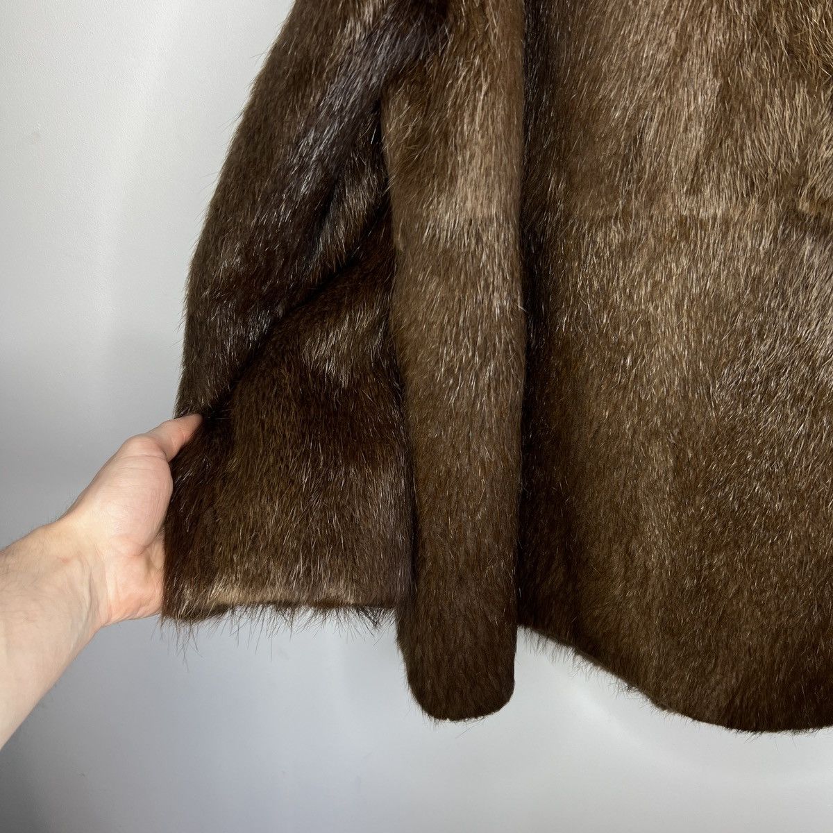 Vintage 90s Vintage Real Rabbit Fur Coat Jacket Heavy Opium Punk Y2K Size US M / EU 48-50 / 2 - 11 Thumbnail