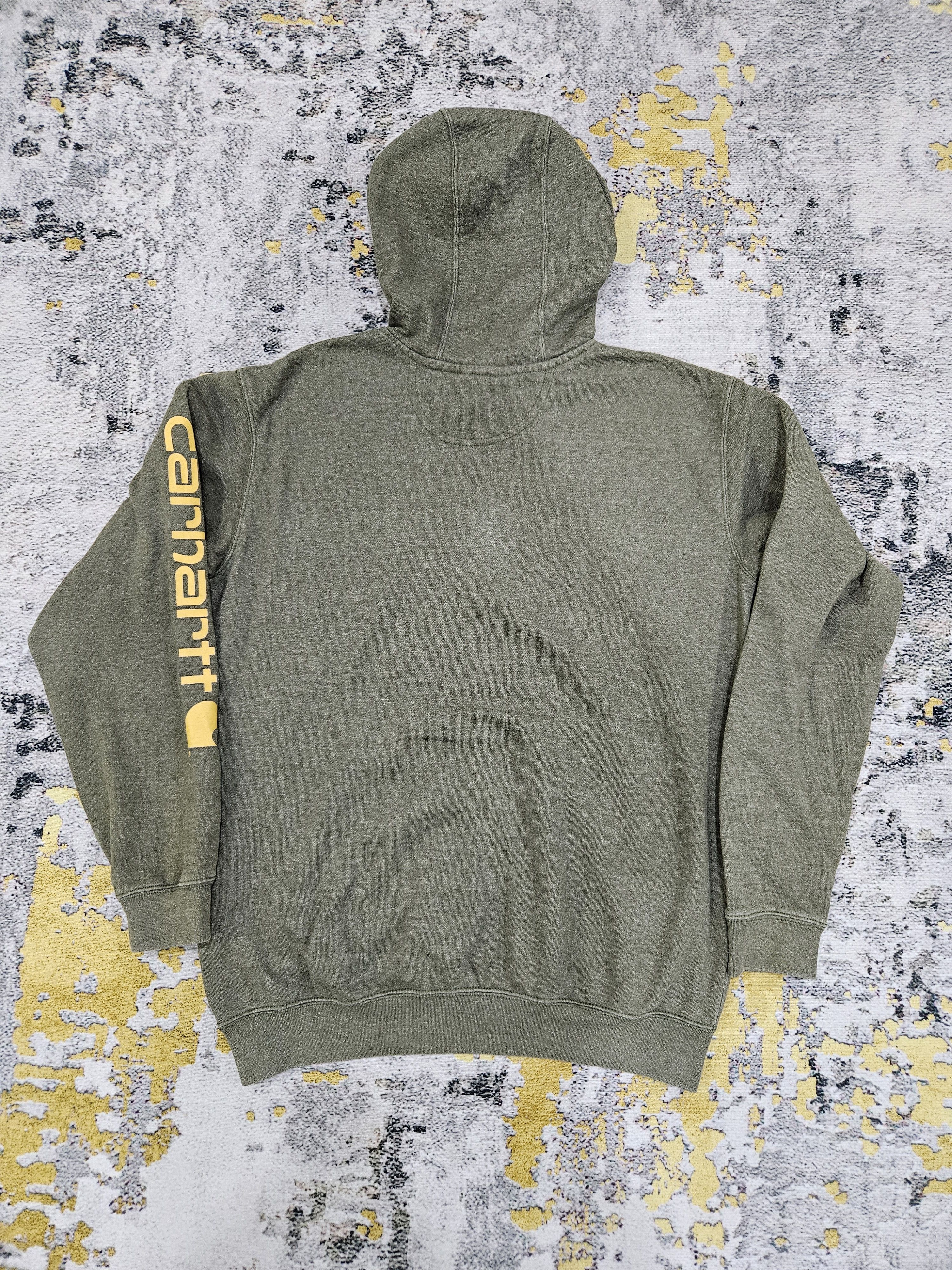 Carhartt Carhartt Hooded - Classic Arm Logo (Olive/Army Green) Size US M / EU 48-50 / 2 - 9 Thumbnail
