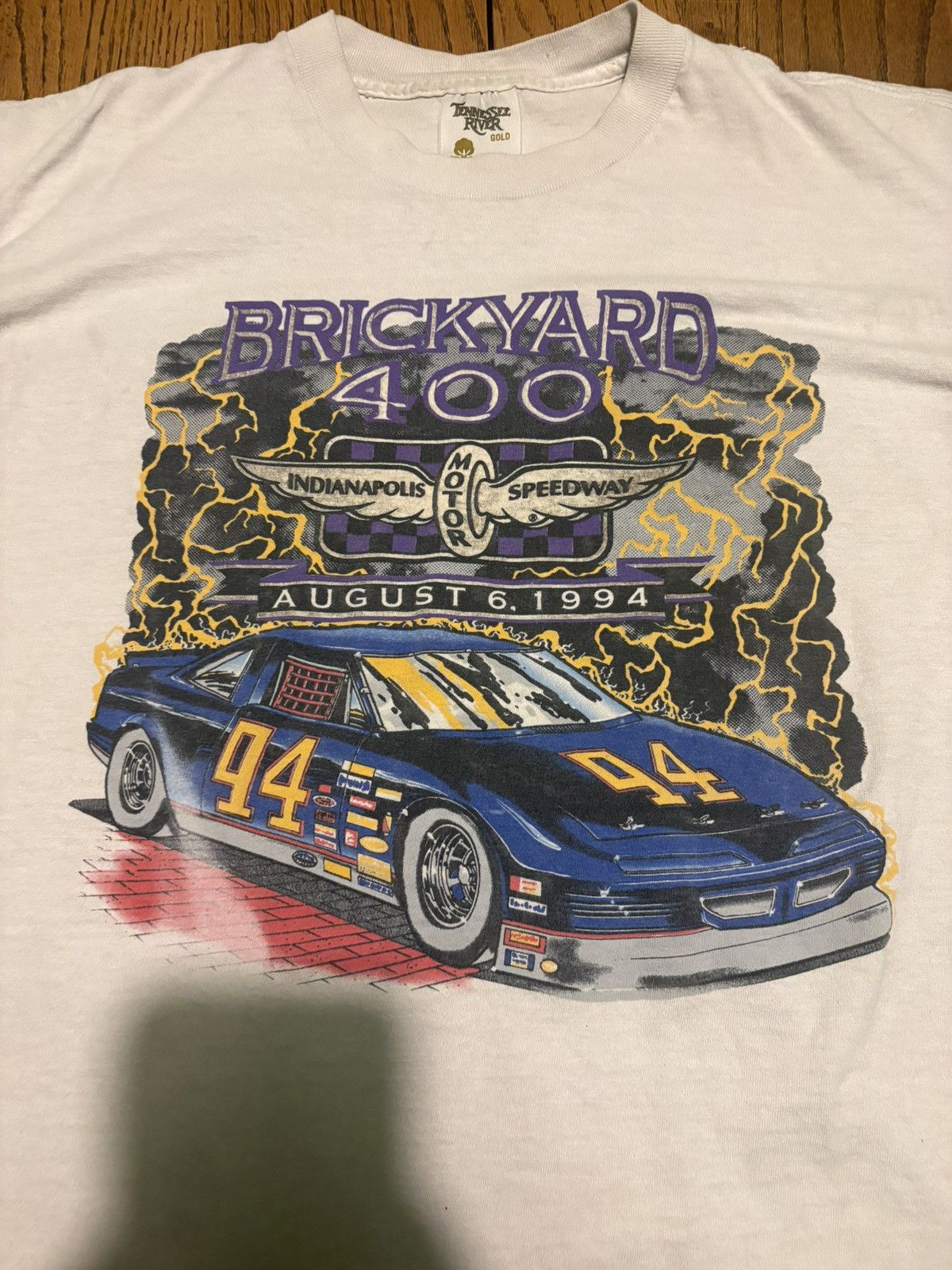 NASCAR 1994 Brickyard 400 IMS Tee XL Size US XL / EU 56 / 4 - 2 Thumbnail