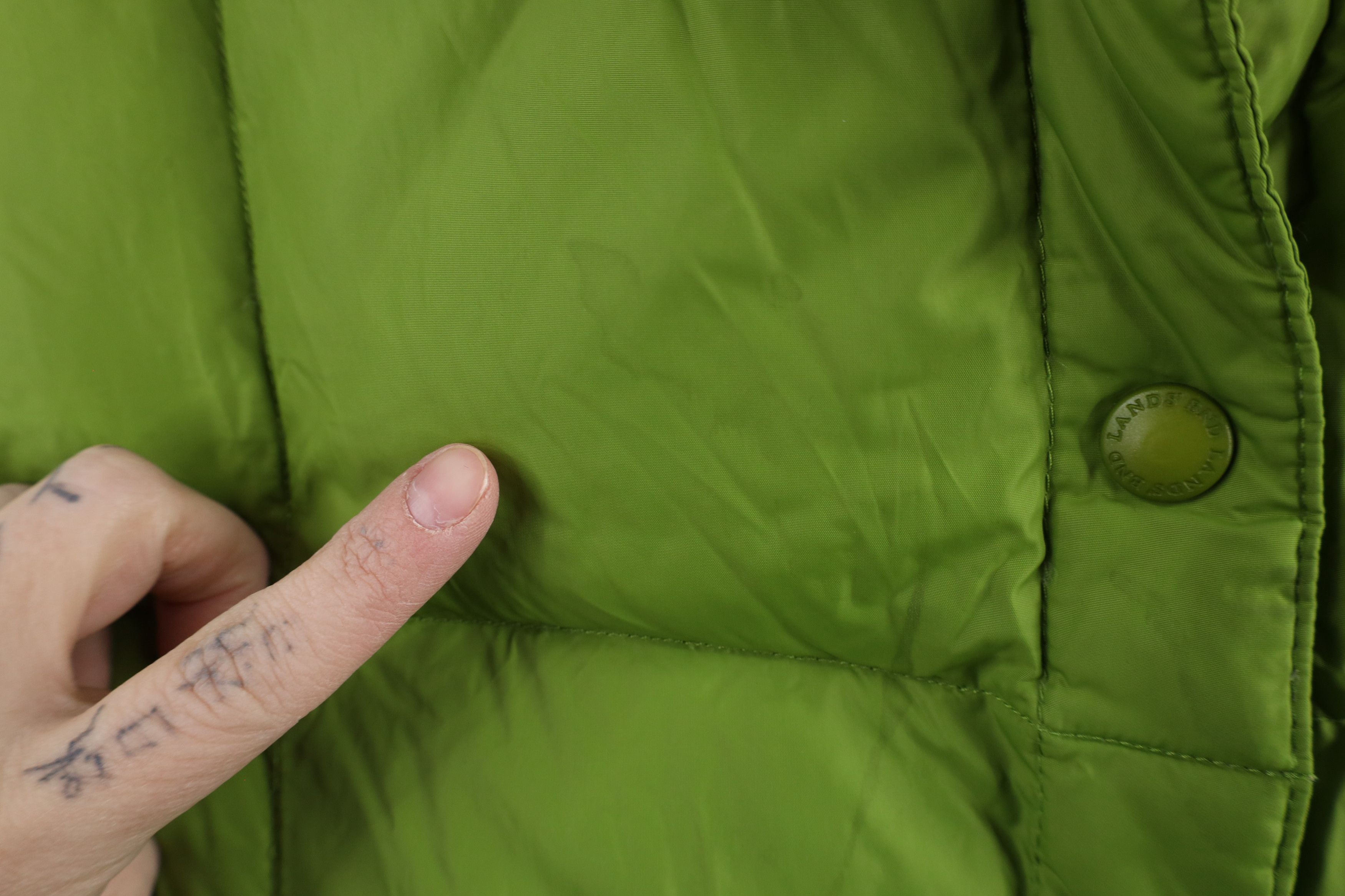 Lands' End × Vintage Vintage Lands End Down Insulated Puffer Vest Jacket Size M / US 6-8 / IT 42-44 - 10 Thumbnail