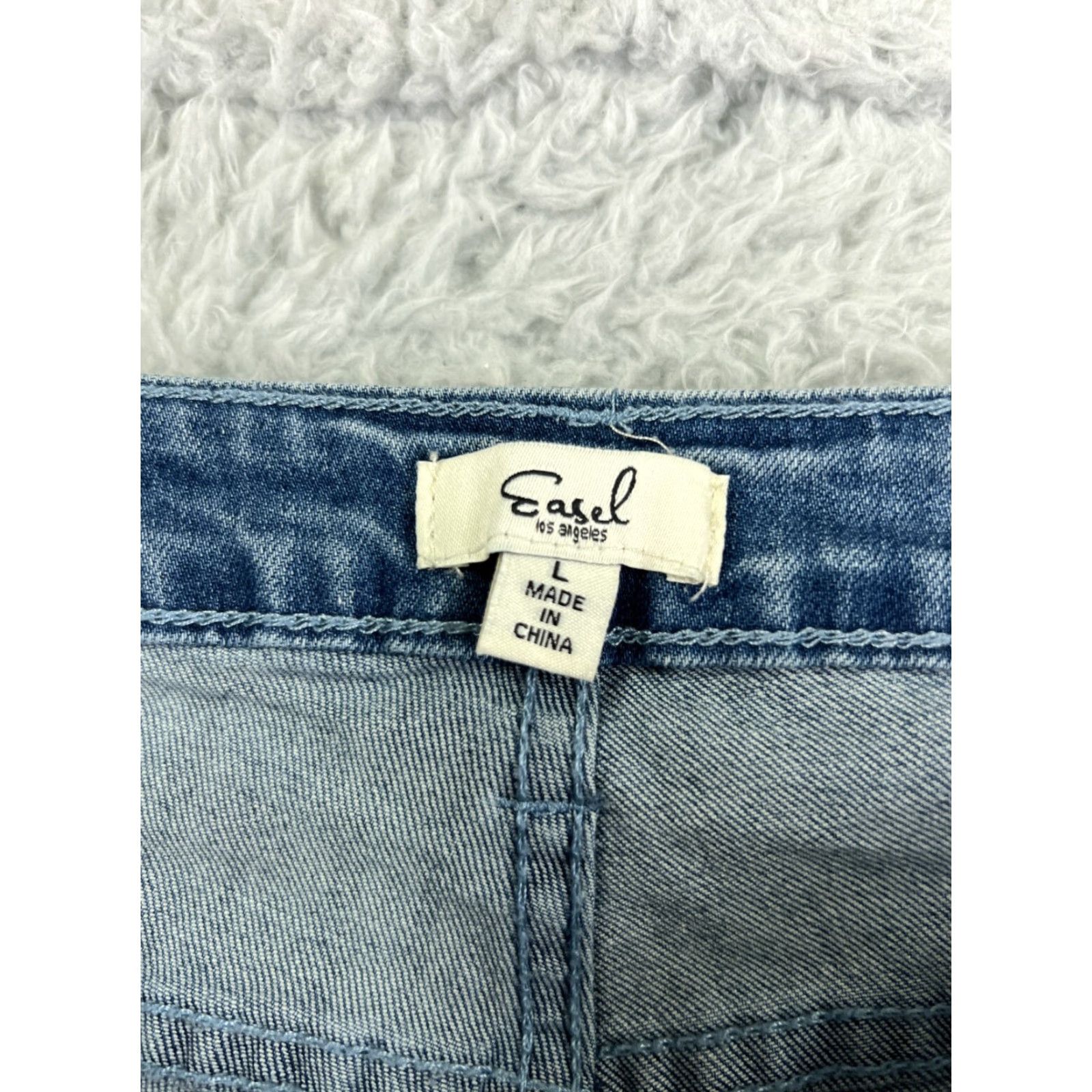 Vintage Vintage Earl Jean Flared Jeans Women’s Large Cotton Blend Blue 80s 90s Retro Denim Size 36" / US 14 / IT 50 - 6 Thumbnail