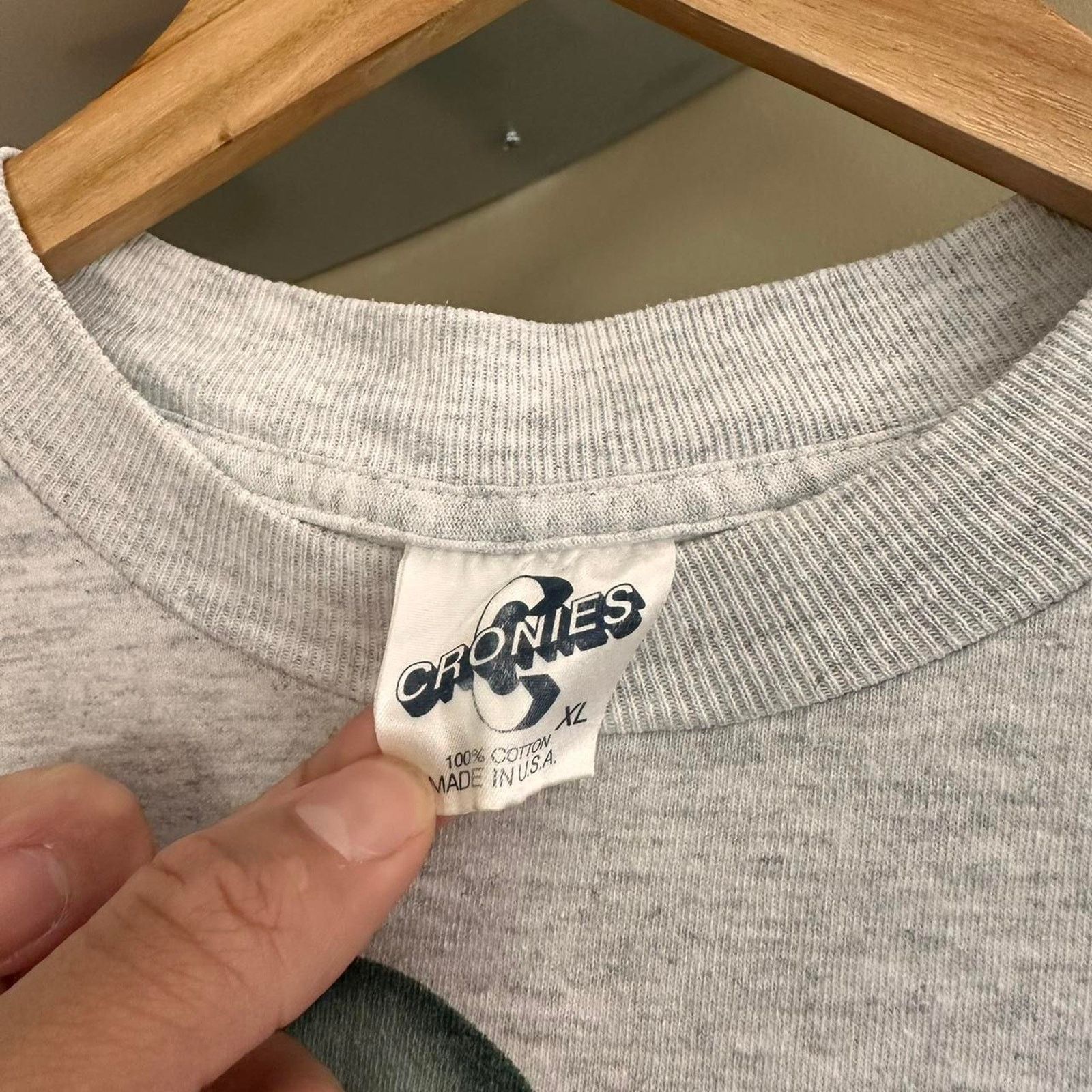 Fruit Of The Loom × Vintage Vintage 1996 The Day The Earth Stood Still Movie Promo Shirt Size US XL / EU 56 / 4 - 5 Thumbnail