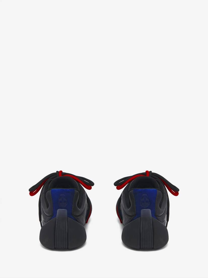 Alexander McQueen o1w1db10925 Flexion Sneaker in Black/Multi Size US 10 / IT 40 - 3 Thumbnail