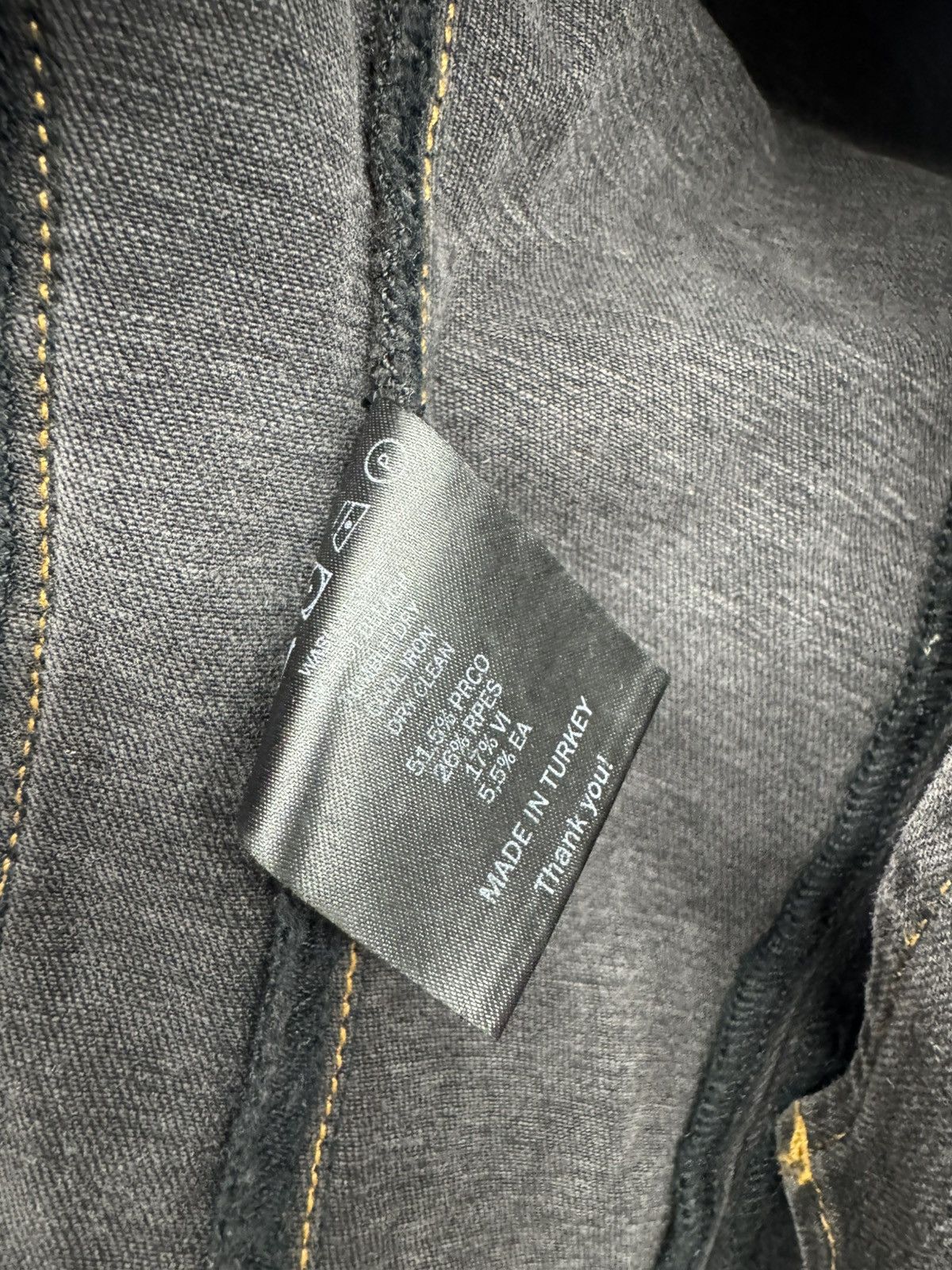 Ottolinger Ottolinger drape collar denim top Size S / US 4 / IT 40 - 6 Thumbnail