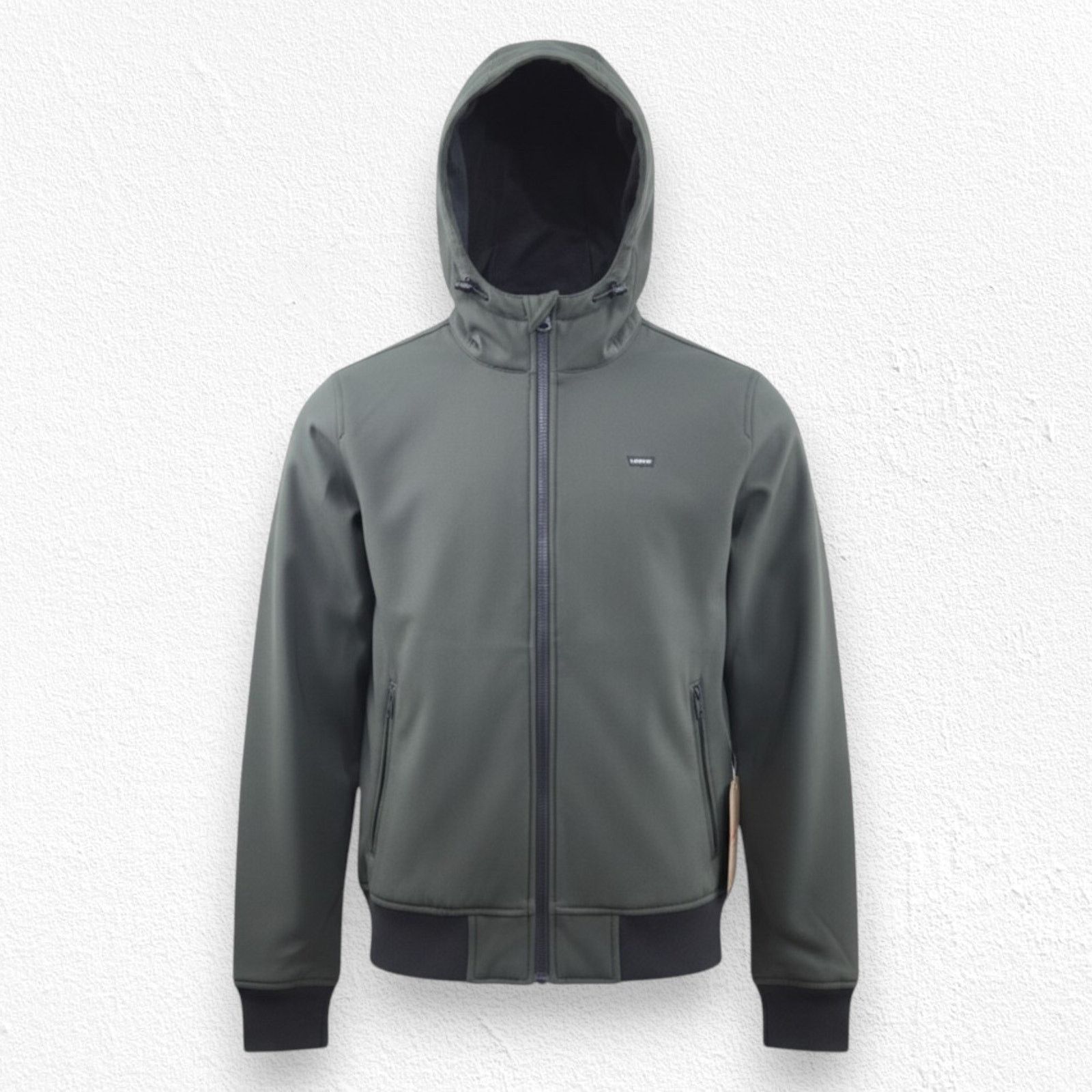 Levi's Levi’s Olive Green Softshell Bomber Jacket Size Small NWT Size US S / EU 44-46 / 1 - 1 Thumbnail