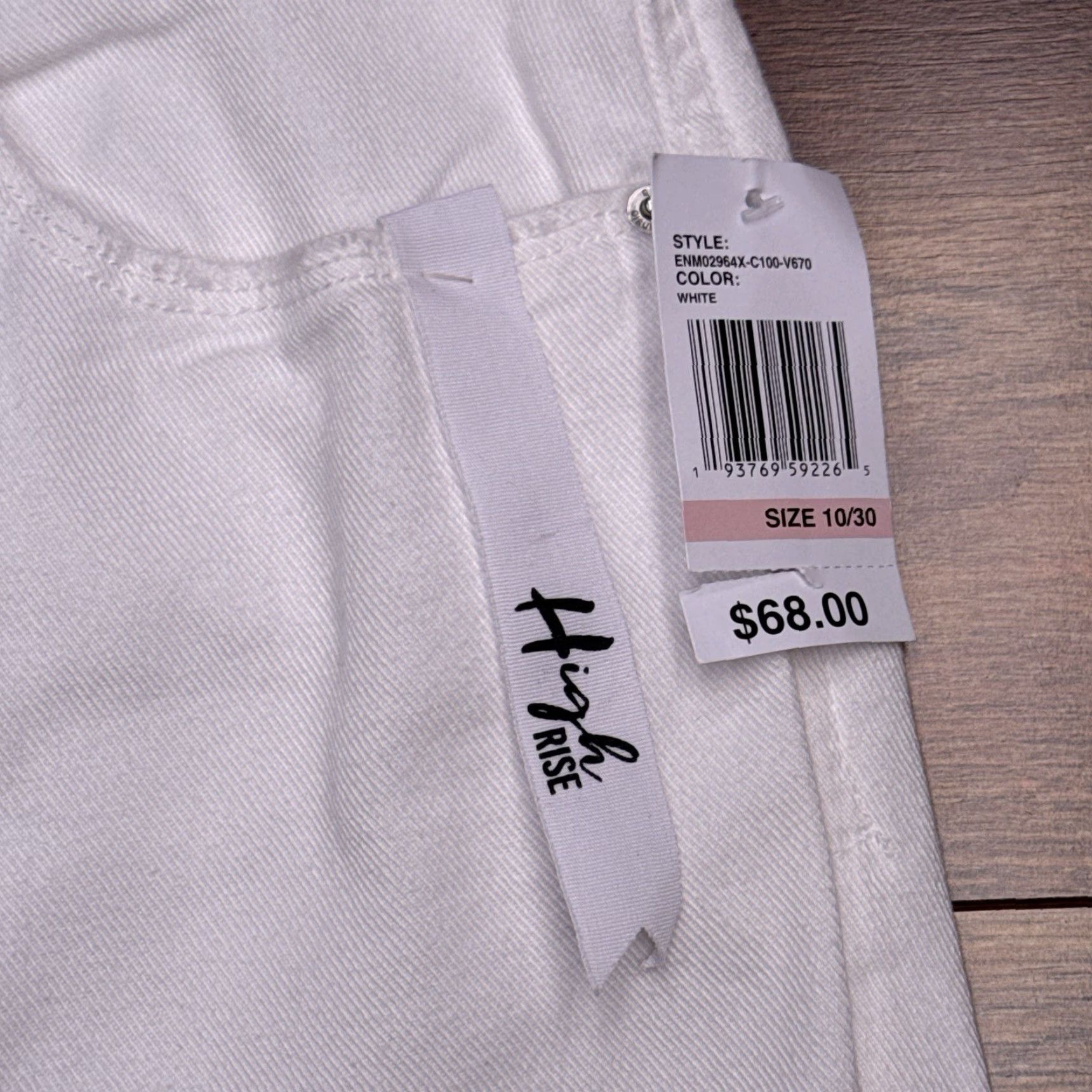Vintage Kensie Slim Jeans Womens 10 / 30 White High Rise Patches True Vintage New Jeans Women White High Rise Slim 10 30 5-Pocket Denim Short Description N/A Size 32" / US 10 / IT 46 - 5 Thumbnail