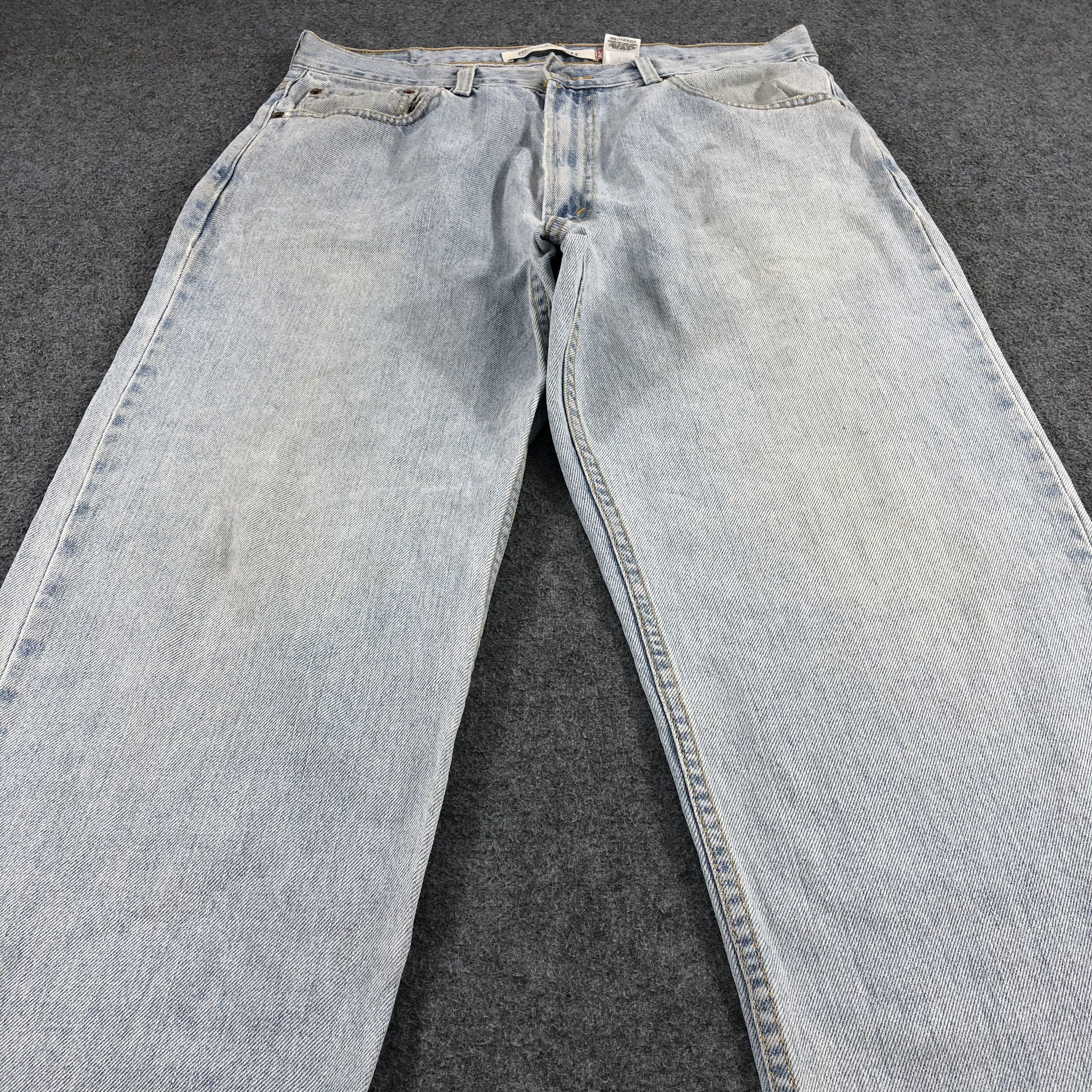 Levi's × Vintage 90s Vintage Light Wash Levis 550 Jeans-JM1693 Size US 36 / EU 52 - 3 Thumbnail