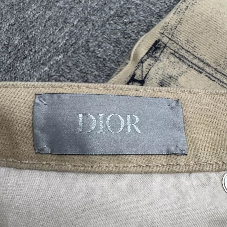 Dior Dior Printed jeans with workwear effect 2505-Nextarrow Size US 30 / EU 46 - 2 Thumbnail