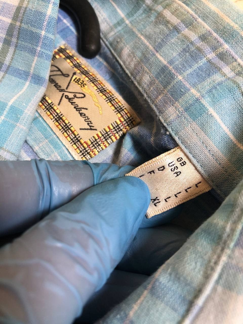 Burberry THOMAS BURBERRY Plaid Short Sleeve Shirt Multicolor Casual Size US L / EU 52-54 / 3 - 5 Thumbnail