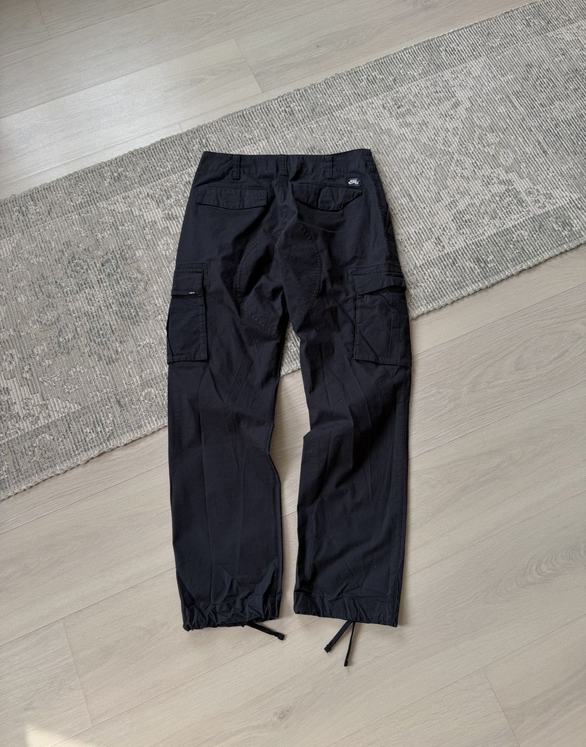 Nike Vintage Nike SB Ripstop Black Cargo Pants Carhartt style Size US 30 / EU 46 - 8 Thumbnail