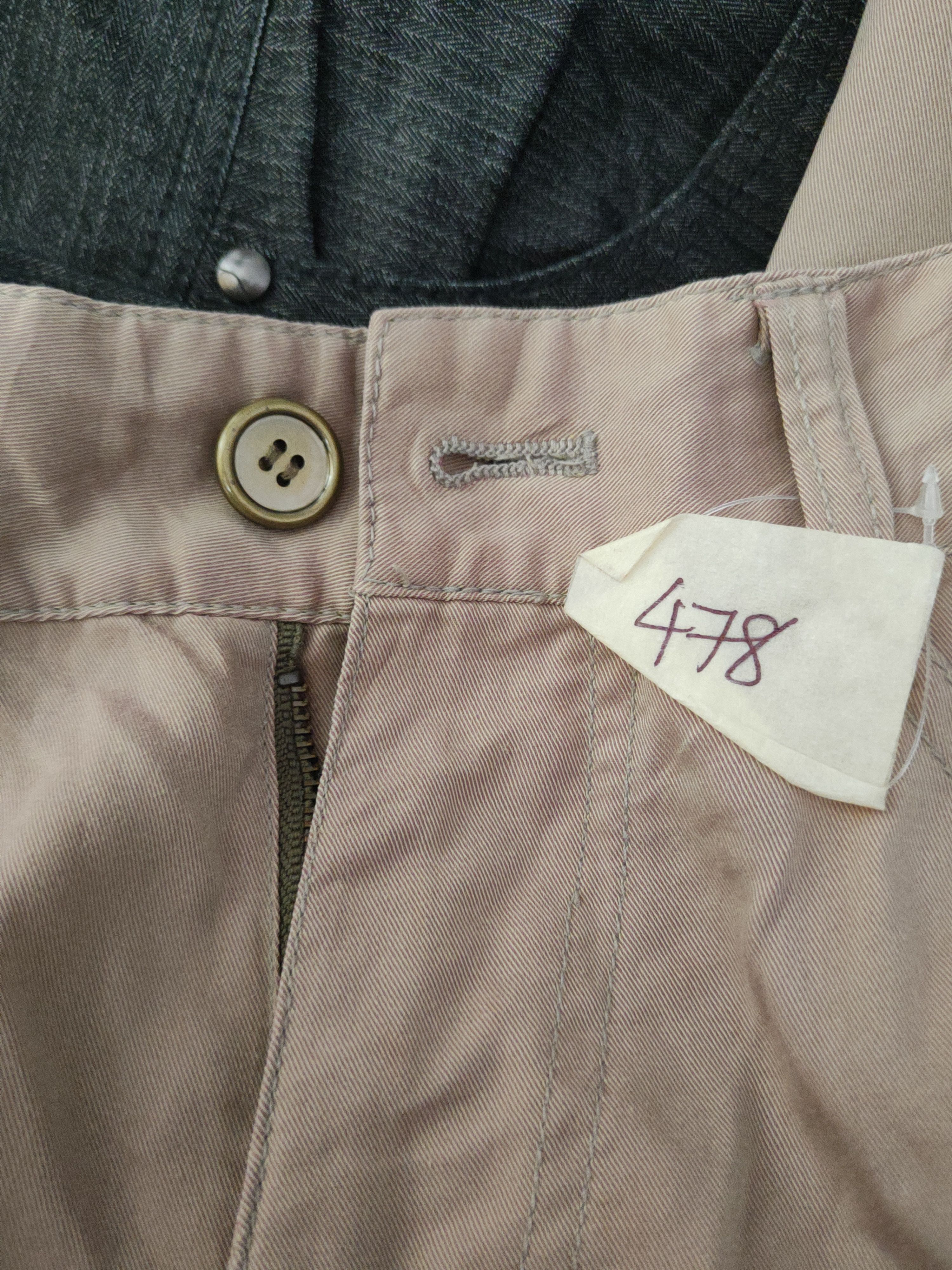 Japanese Brand DL Miss Alice Beige Multipocket Tactical Cargo Pants #478 Size 27" / US 4 / IT 40 - 15 Thumbnail