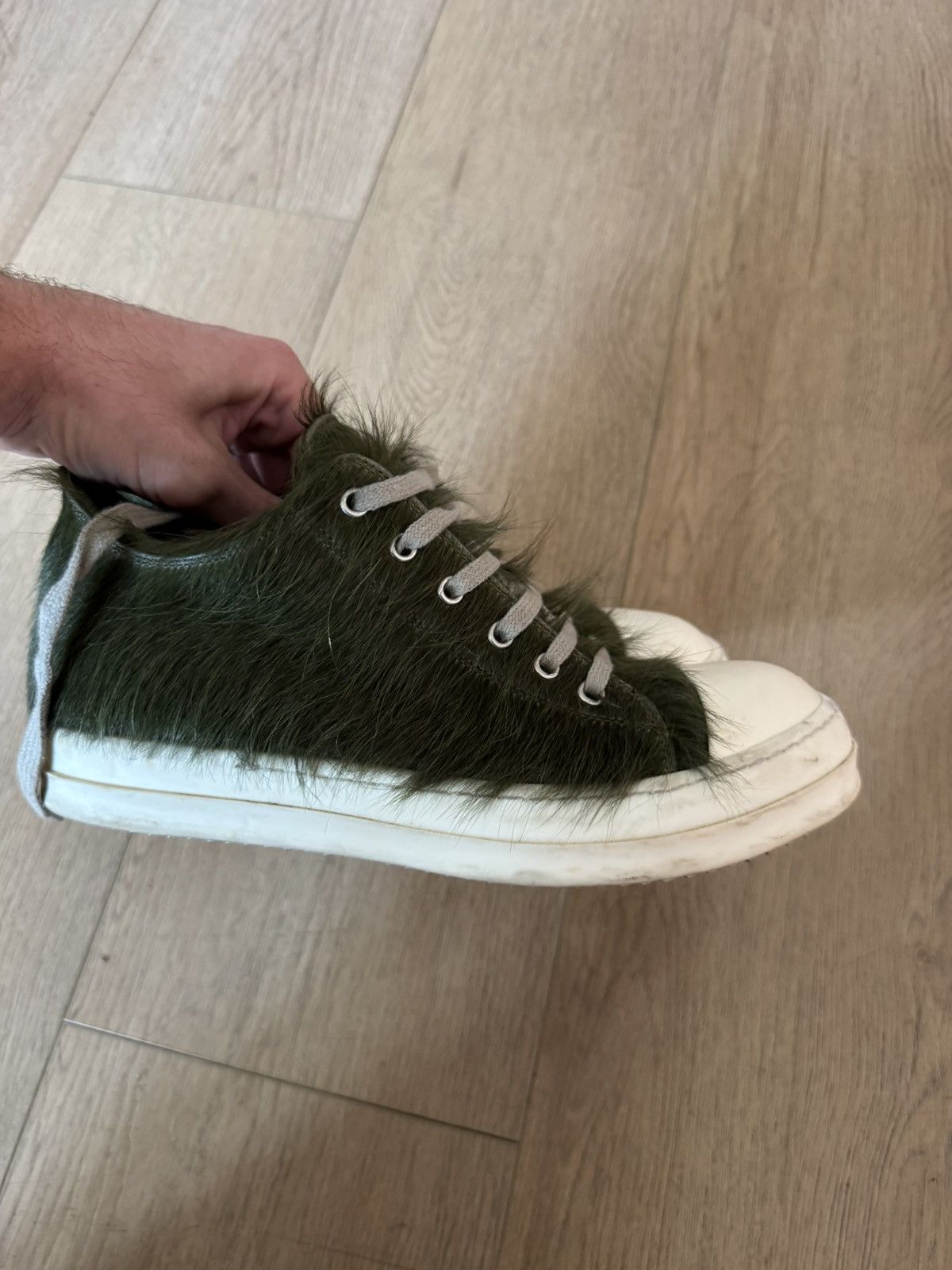 Rick Owens Ponyhair ramones grinch Size US 7 / EU 40 - 6 Thumbnail