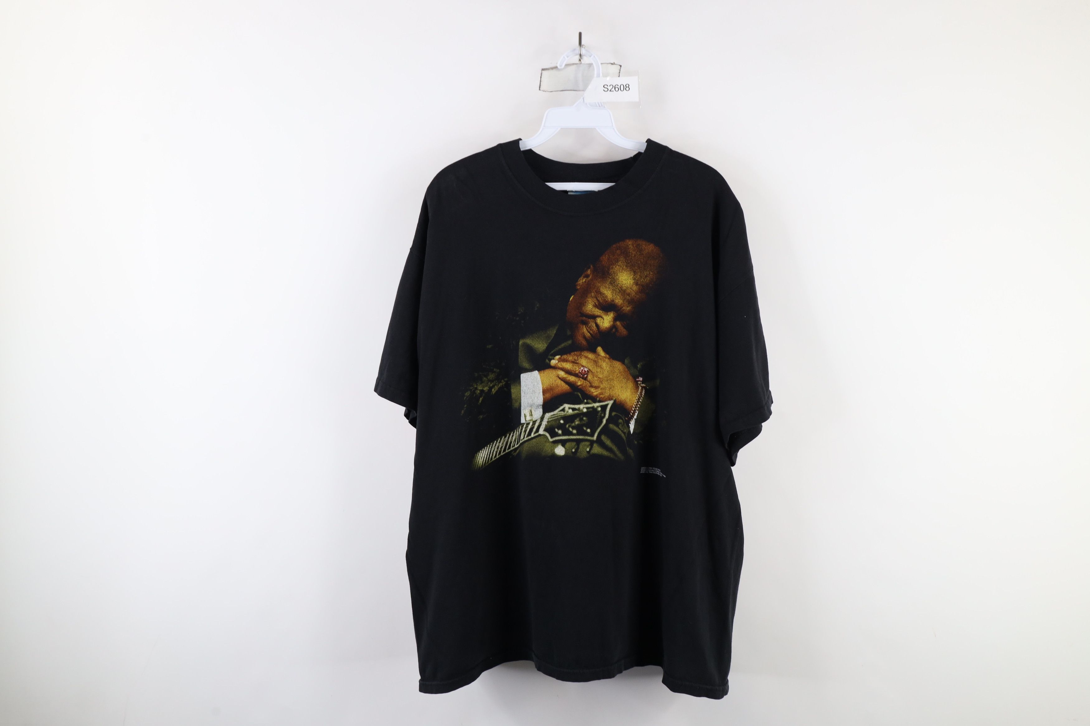 Vintage Vintage Y2K 2002 Tour BB King Blues Music Band T-Shirt Black Size US XL / EU 56 / 4 - 1 Thumbnail