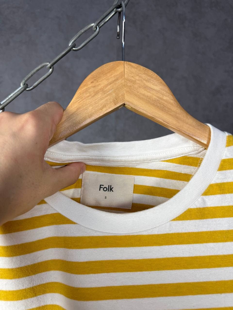 Folk Folk designer striped tee Size US S / EU 44-46 / 1 - 3 Thumbnail