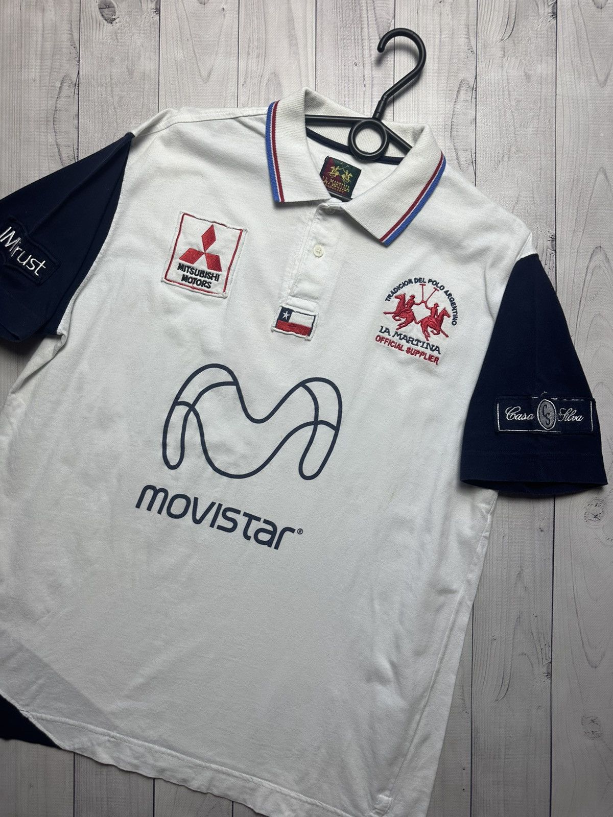 Vintage Vintage L A Martina polo racing Mitsubishi Motors size M Size US M / EU 48-50 / 2 - 3 Thumbnail
