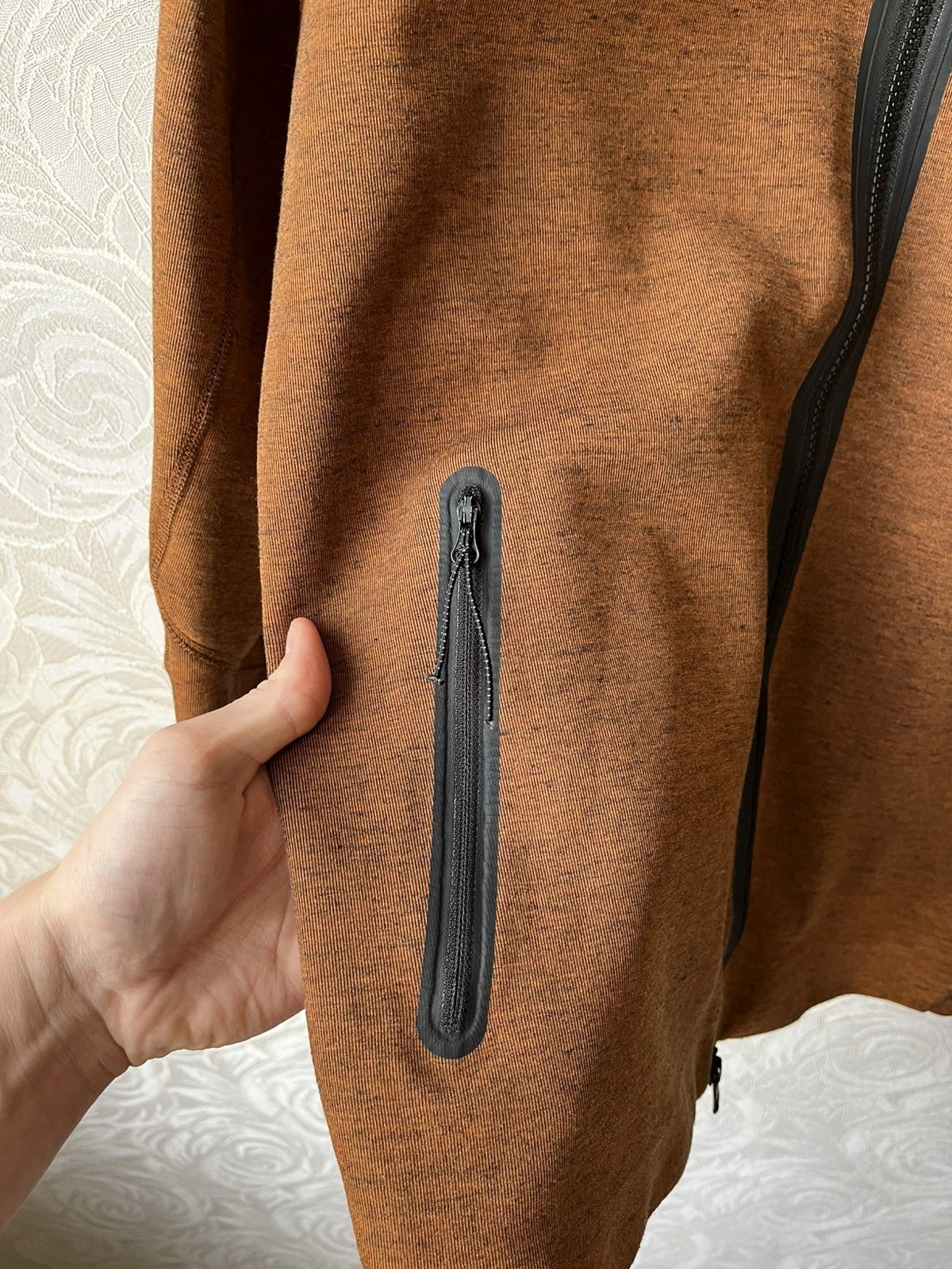 Nike NIKE TECH FLEECE BROWN VARSITY ZIP JACKET 1MM MENS L SIZE Size US L / EU 52-54 / 3 - 6 Thumbnail