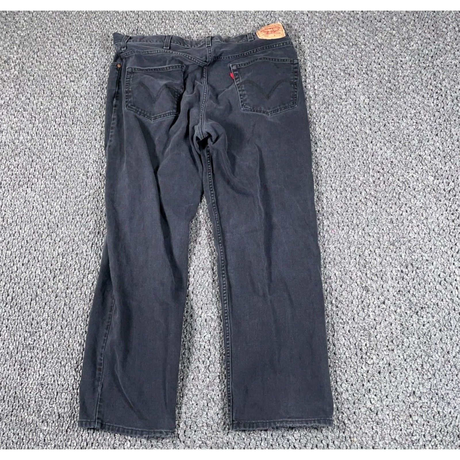 Levi's VINTAGE Levi's 550 Relaxed Fit Jeans Men's 40 x 30 (42 x 32 Tag) Black Denim Size US 42 / EU 58 - 2 Thumbnail