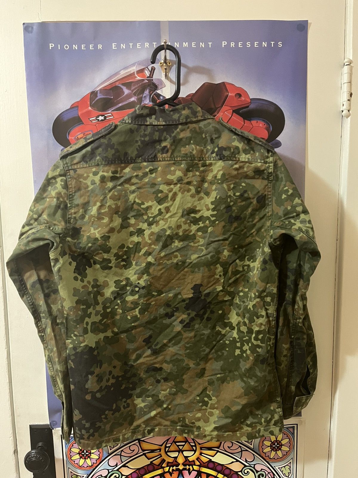 Other German Army Bundeswehr Flecktarn Zipper Shirt Size US M / EU 48-50 / 2 - 3 Thumbnail