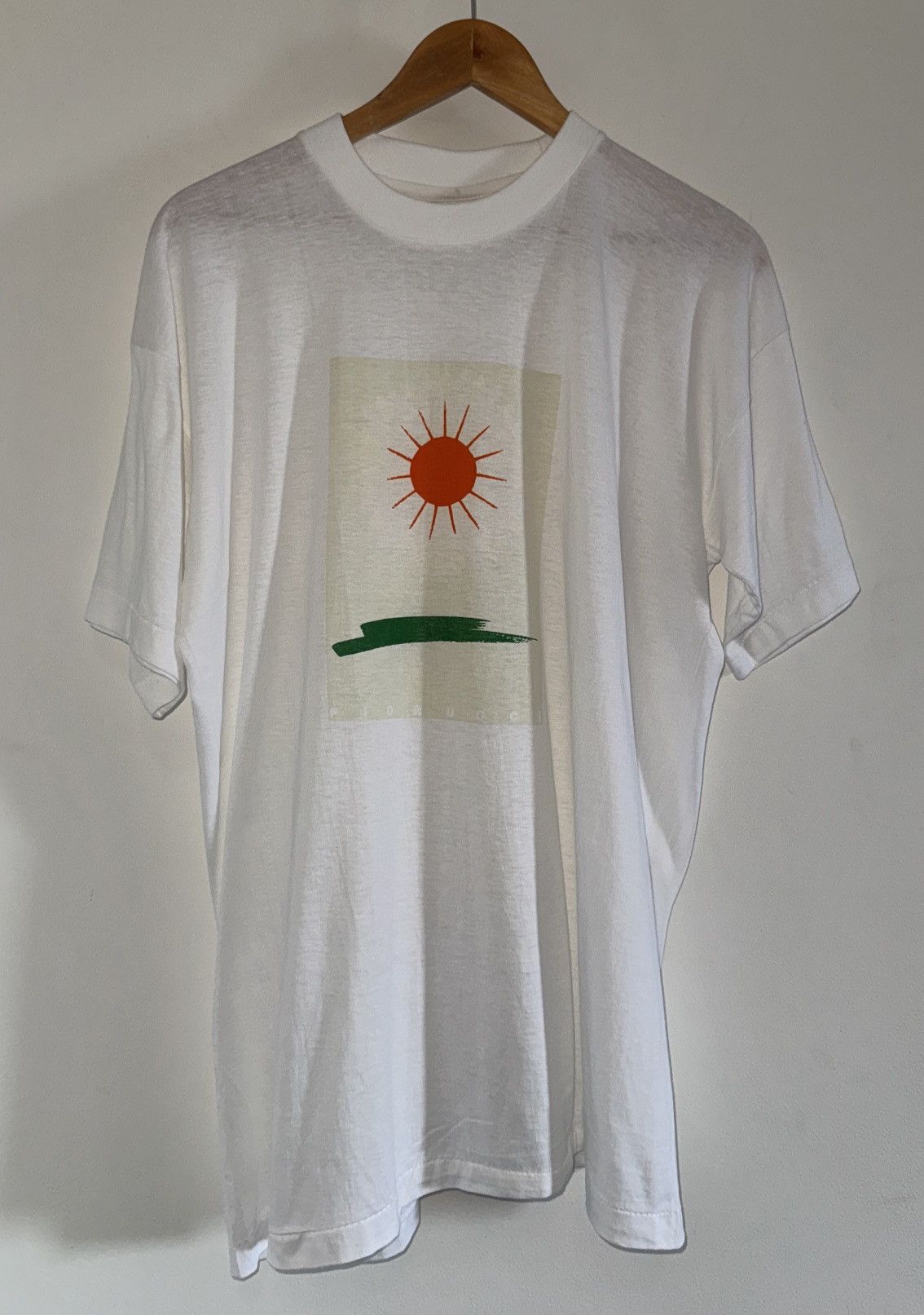 Fiorucci × Vintage Vintage 90s Fiorucci Single Stitched T-Shirt Size US XXL / EU 58 / 5 - 1 Thumbnail
