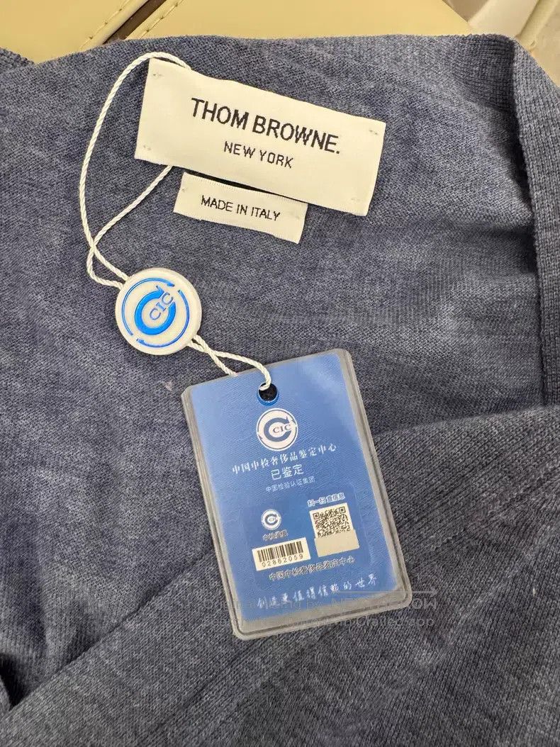 Thom Browne Thom Browne Wool Cardigan Jacket Size US XS / EU 42 / 0 - 4 Thumbnail