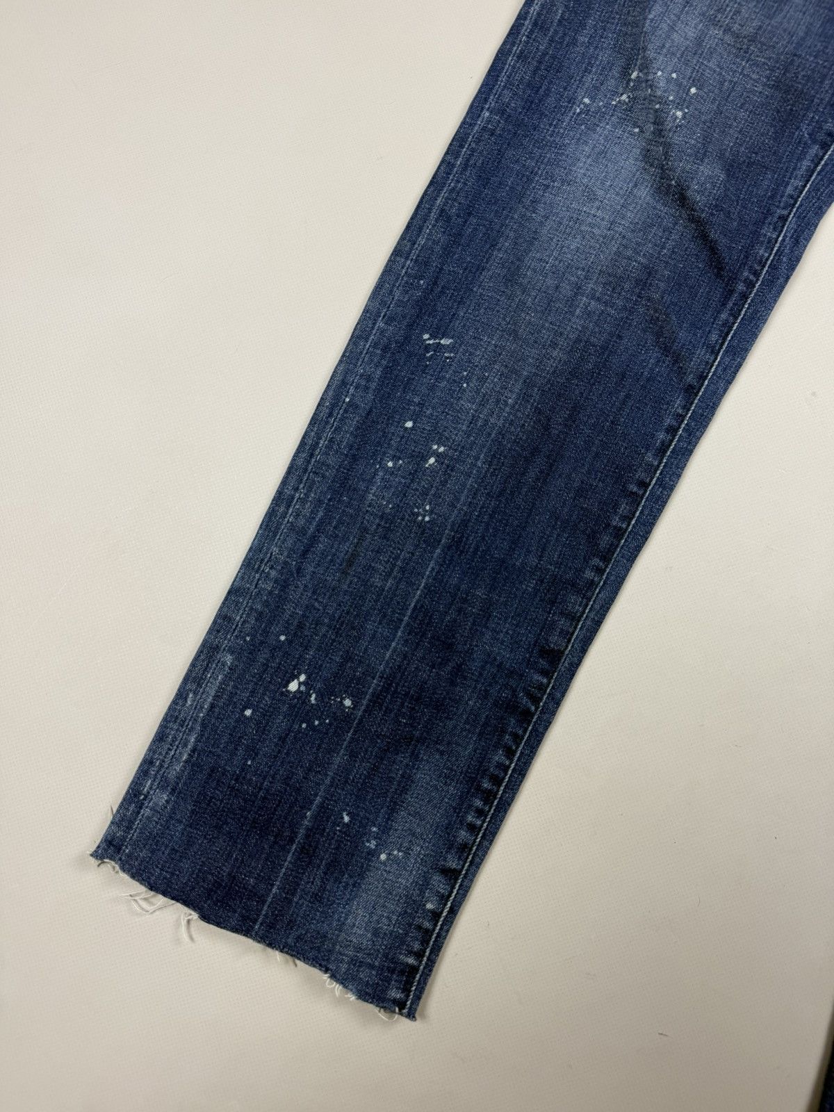 Dsquared2 Dsquared 2 Men’s Skinny Distressed Denim Jeans Size 48 / M Size US 32 / EU 48 - 8 Thumbnail