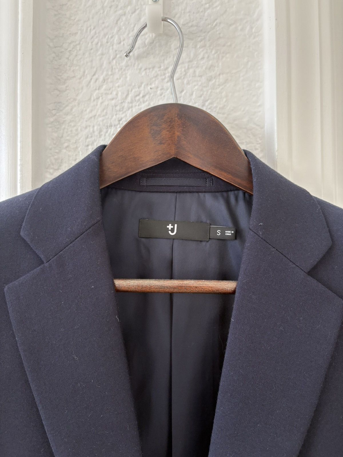 Jil Sander × Uniqlo +J wool jacket - navy Size US S / EU 44-46 / 1 - 3 Thumbnail