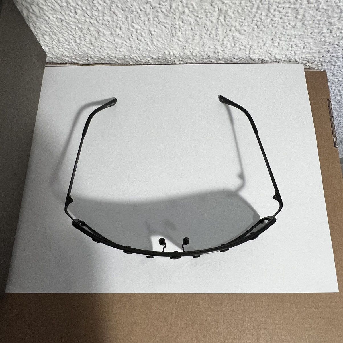 Rick Owens Rick Owens shielding sunglasses - black Size ONE SIZE - 3 Thumbnail