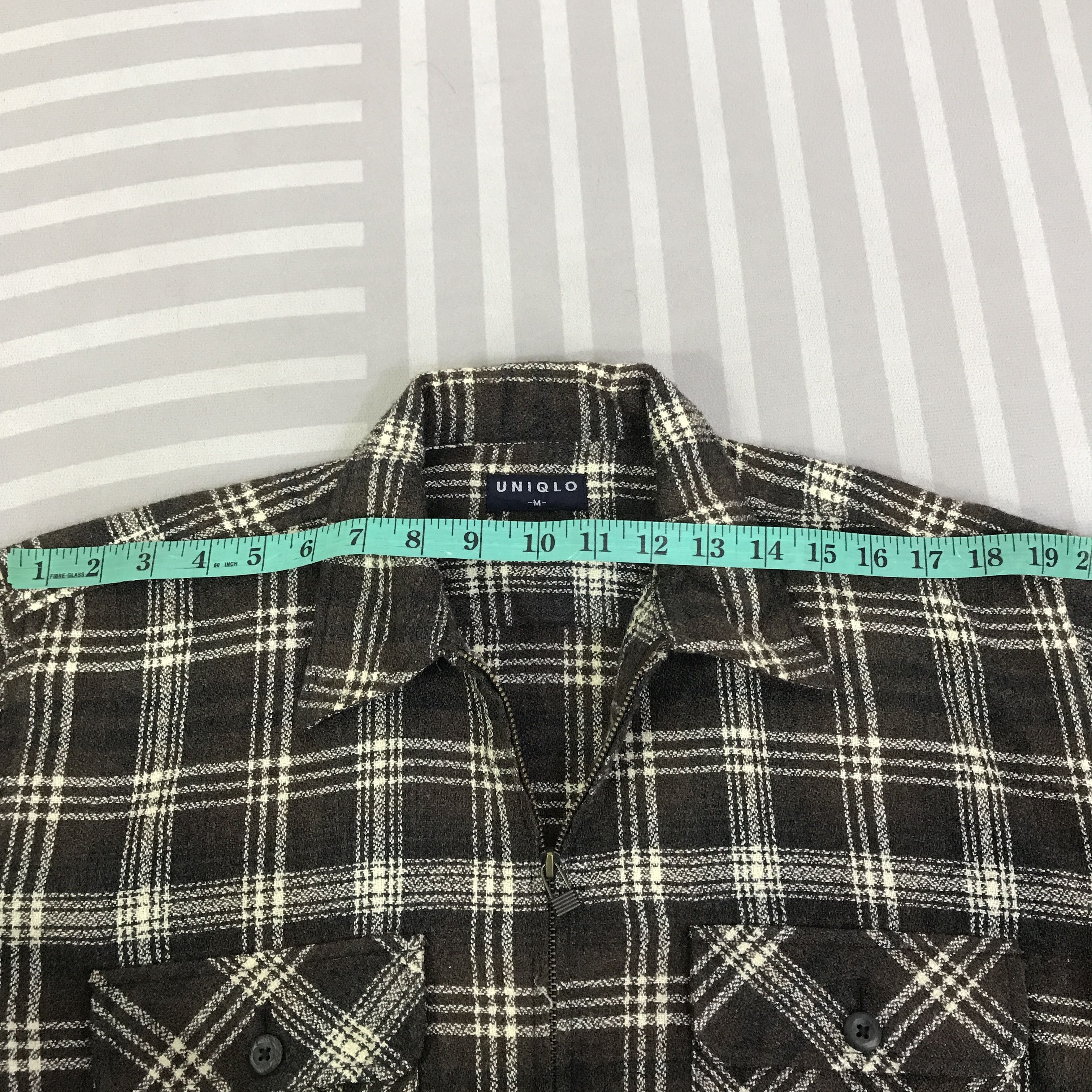 Japanese Brand Vintage Japanese Uniqlo Tartan design Jacket K116B3 Size US M / EU 48-50 / 2 - 6 Thumbnail