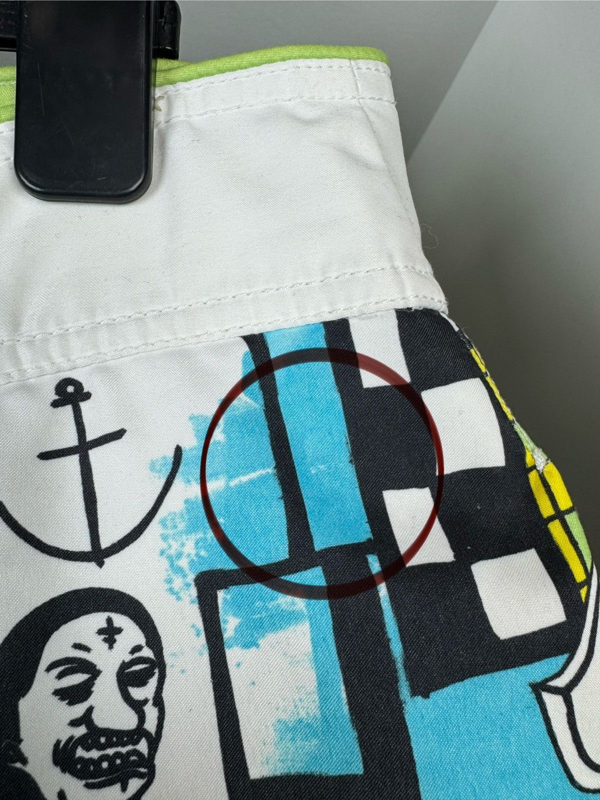 Quiksilver Quiksilver Off The Lip Board Shorts Swim Trunks Graffiti Y2K Size US 34 / EU 50 - 7 Thumbnail