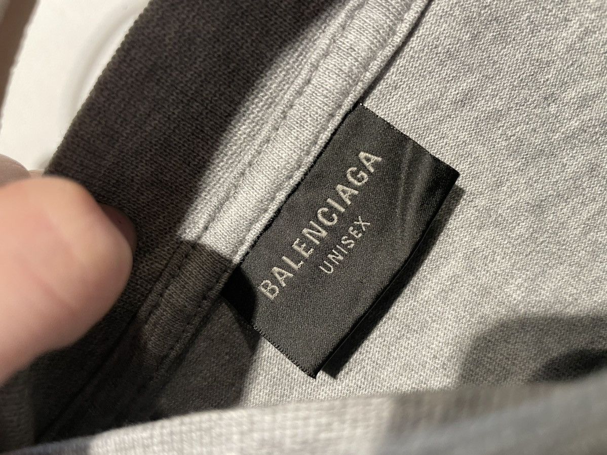 Balenciaga Oversized logo cotton t-shirt Size US L / EU 52-54 / 3 - 6 Thumbnail