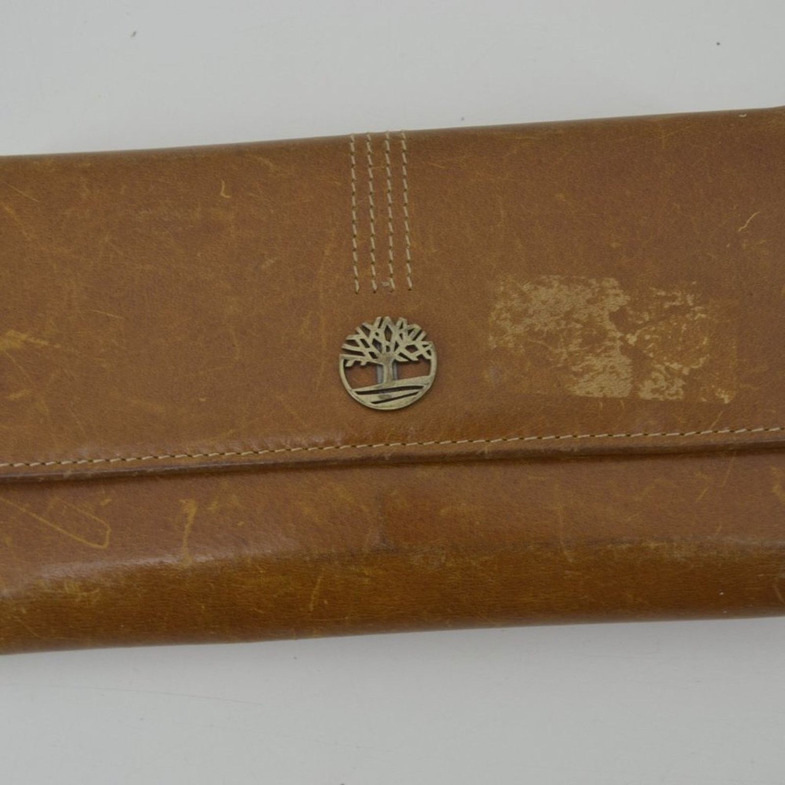 Timberland Timberland Genuine Leather Trifold Wallet Brown Brown Cards Size ONE SIZE - 3 Thumbnail