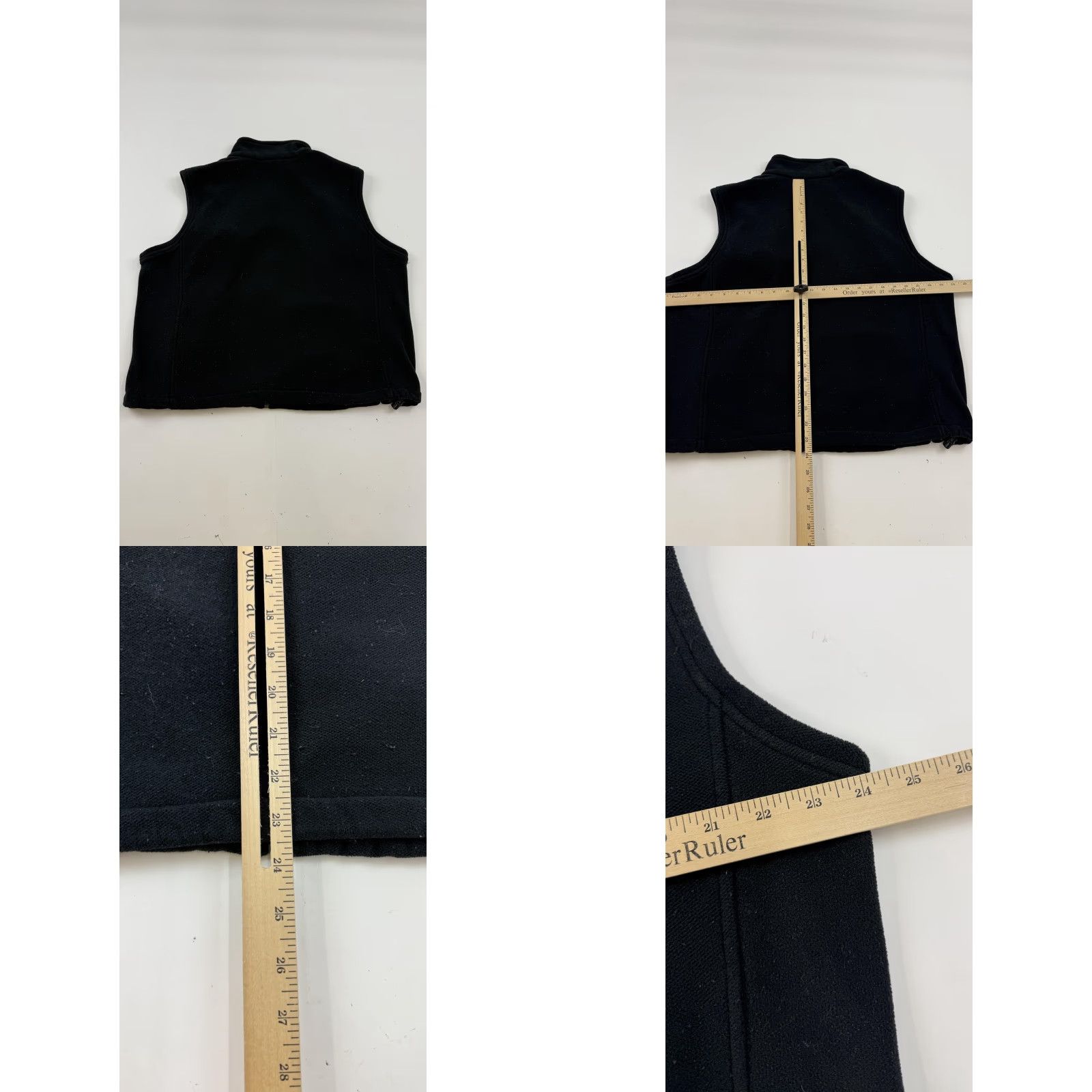 Vintage Horny Toad Mens Vest Medium Large Black Fleece Zip Made USA Outdoor Activewear Size US S / EU 44-46 / 1 - 8 Thumbnail