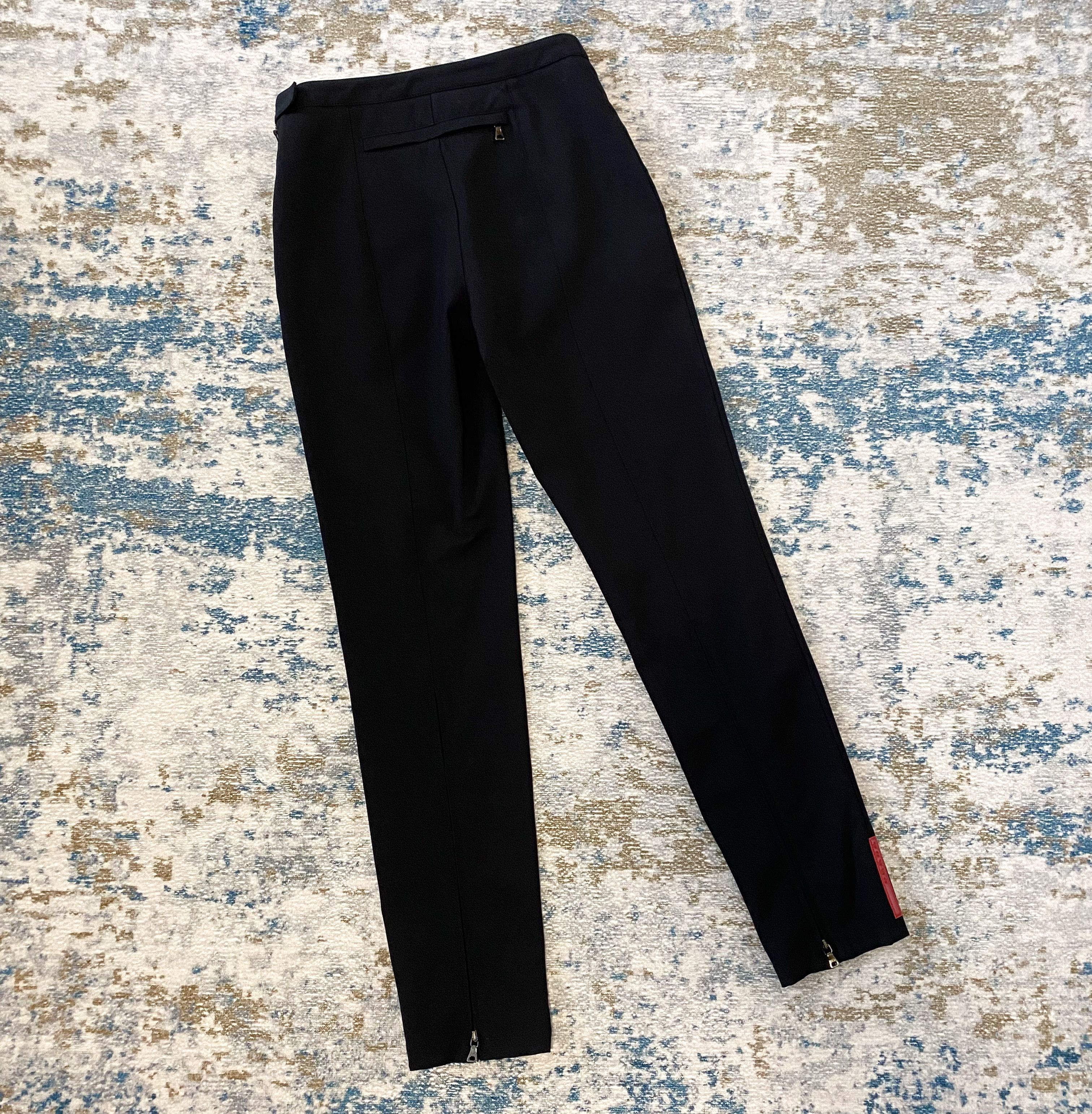 Prada Prada Nylon Red Tab Zipper Pants Size 26" / US 2 / IT 38 - 11 Thumbnail