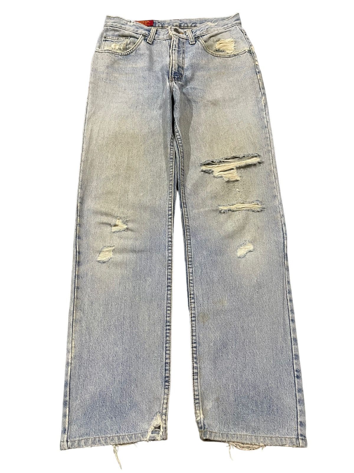 Edwin Vintage 90s Edwin Made in Usa Distressed Style Jeans Size US 28 / EU 44 - 1 Thumbnail