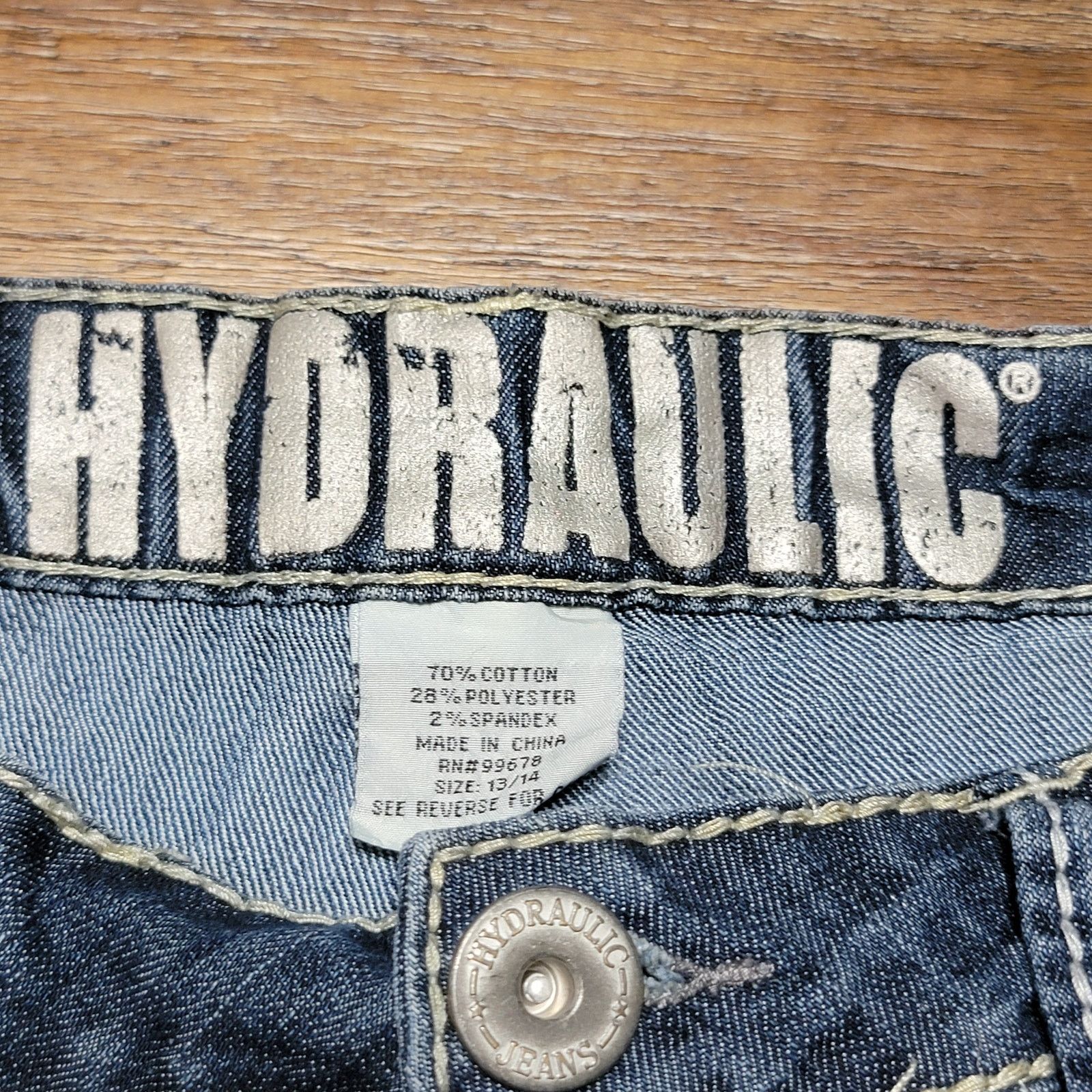 Other Hydraulic Metro Boot Denim Jeans - Size 13/14 Size 34" / US 12 / IT 48 - 6 Thumbnail