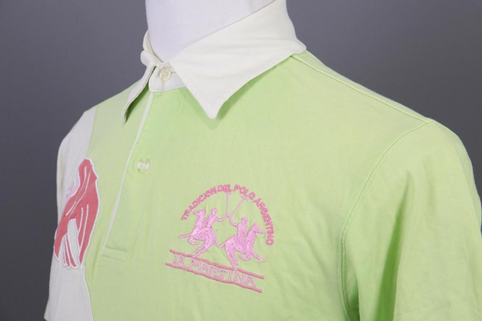 La Martina La Martina Multicolor Bird Careyes Polo Polo Shirt Size M Size US M / EU 48-50 / 2 - 12 Thumbnail