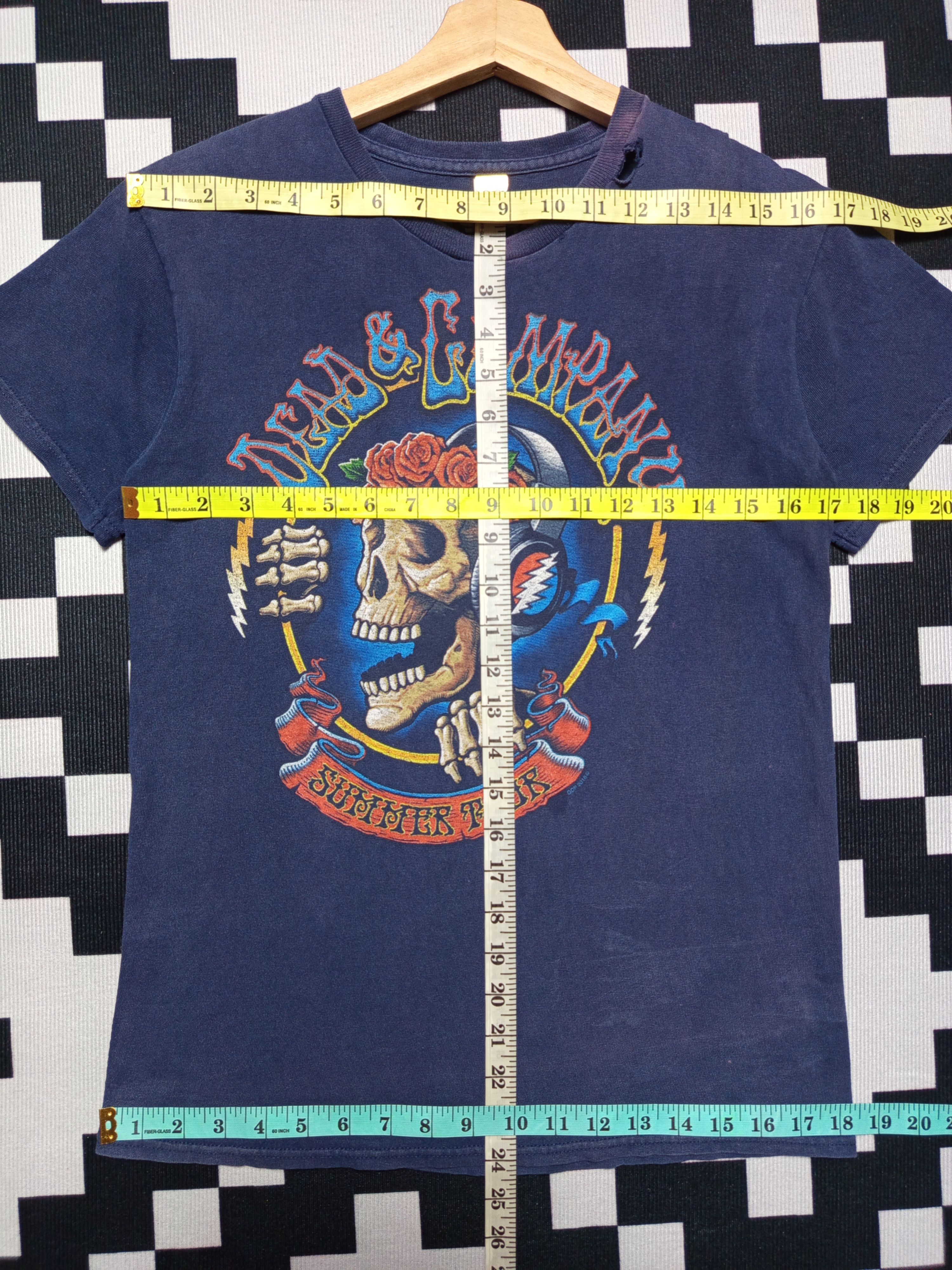 Amiri × Grateful Dead Distressed Grateful Dead Liquid Blue Shirt Size US S / EU 44-46 / 1 - 12 Thumbnail