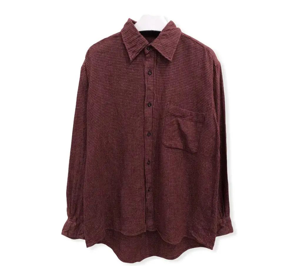 Flannel × Vintage Vintage Metrone Plaid Tartan Flannel Shirt 👕 Size US M / EU 48-50 / 2 - 1 Thumbnail