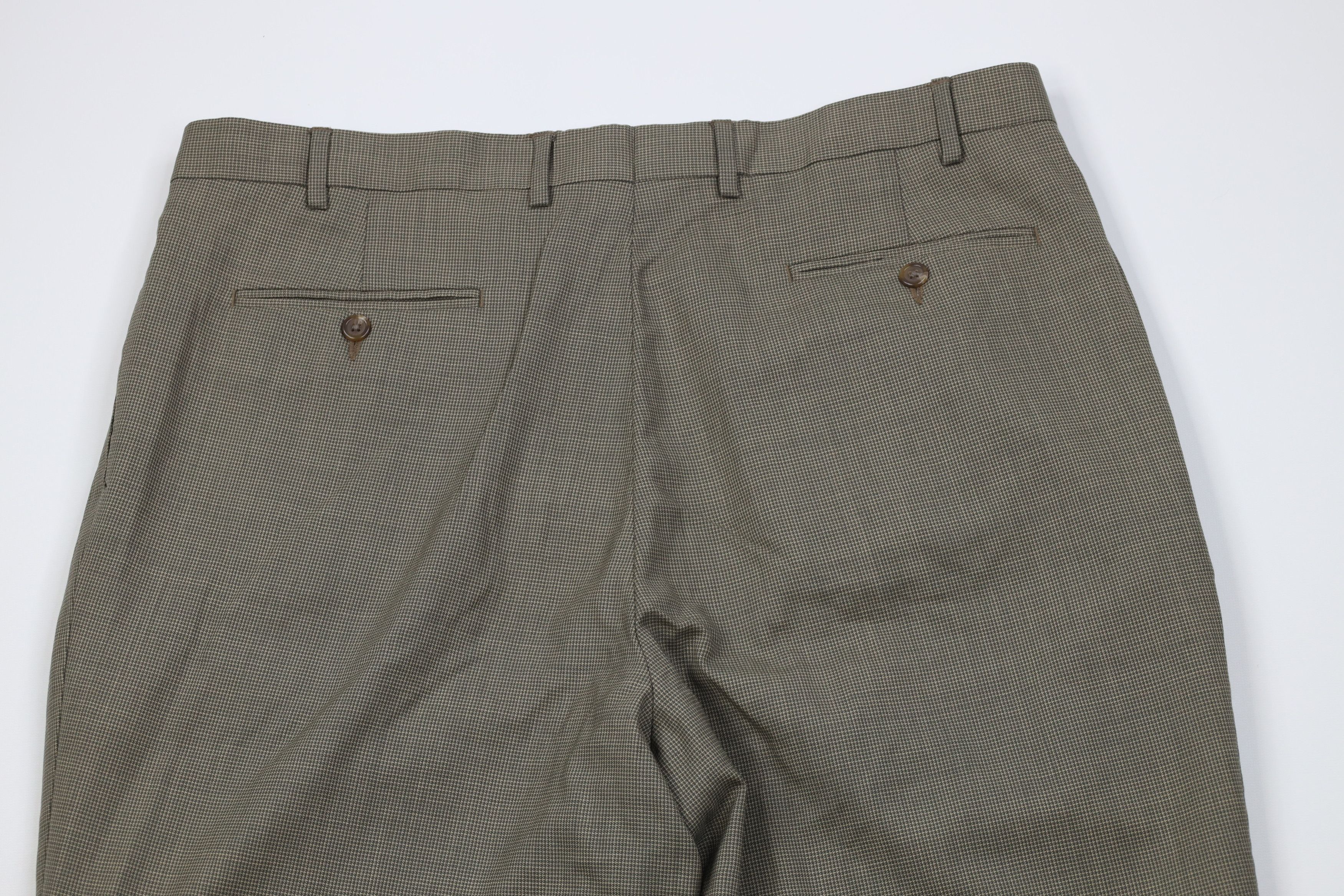 Polo Ralph Lauren Vintage 90s Ralph Lauren Wool Knit Wide Leg Chino Pants Size US 38 / EU 54 - 11 Thumbnail