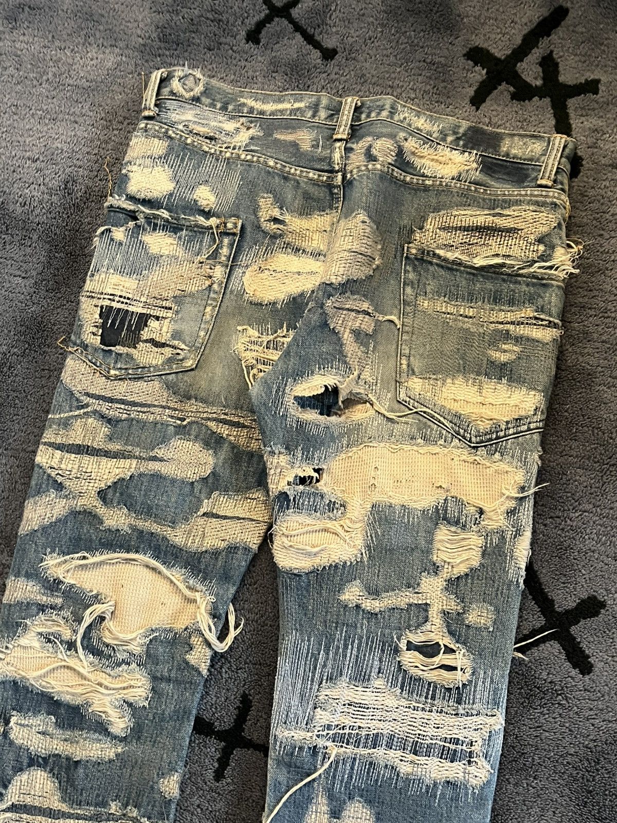 Undercover AW05 Arts and Crafts 85 Distressed Denim Size US 32 / EU 48 - 8 Thumbnail