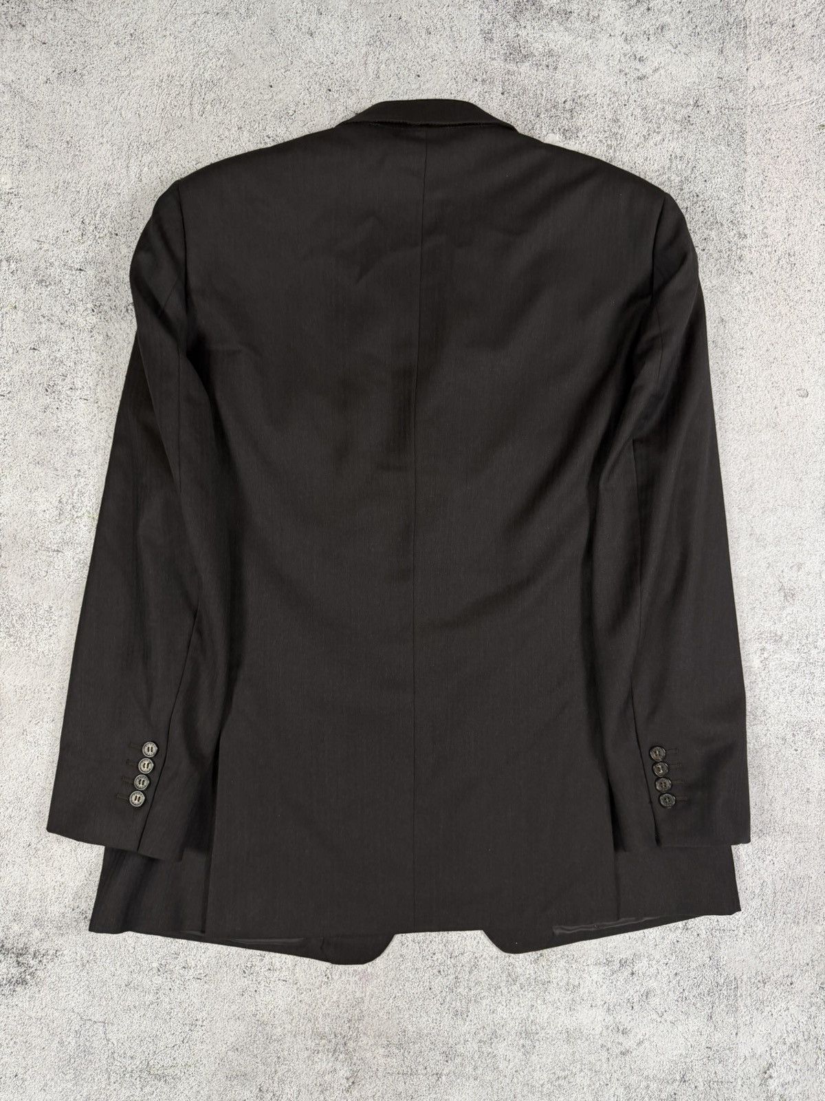Gucci Gucci Classic Black Suit | Original | Size 52 | Size 52L - 15 Thumbnail