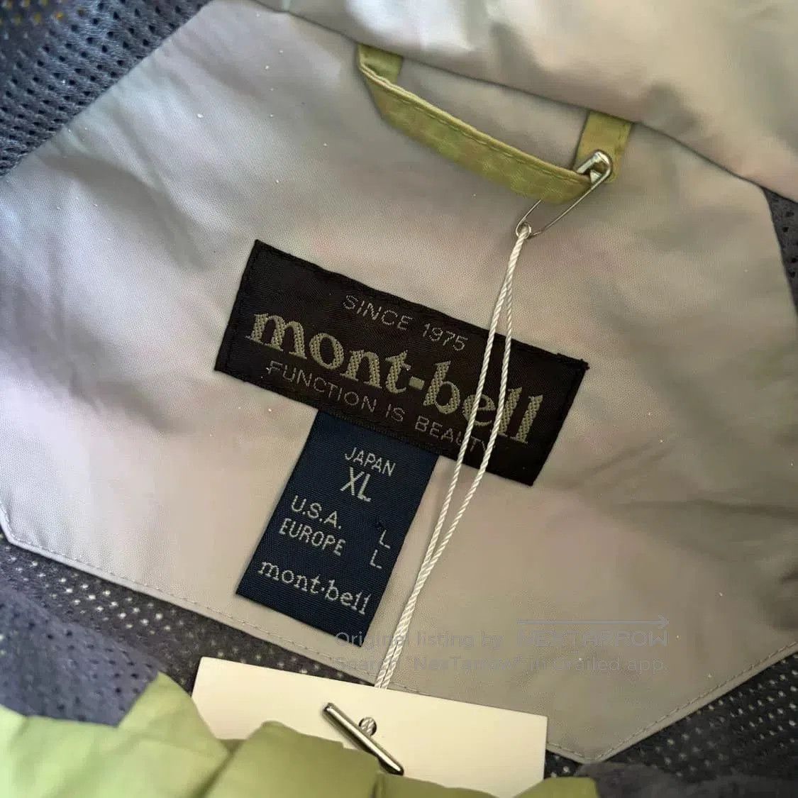 Montbell Montbell Sage Functional Jacket. Size US M / EU 48-50 / 2 - 7 Thumbnail