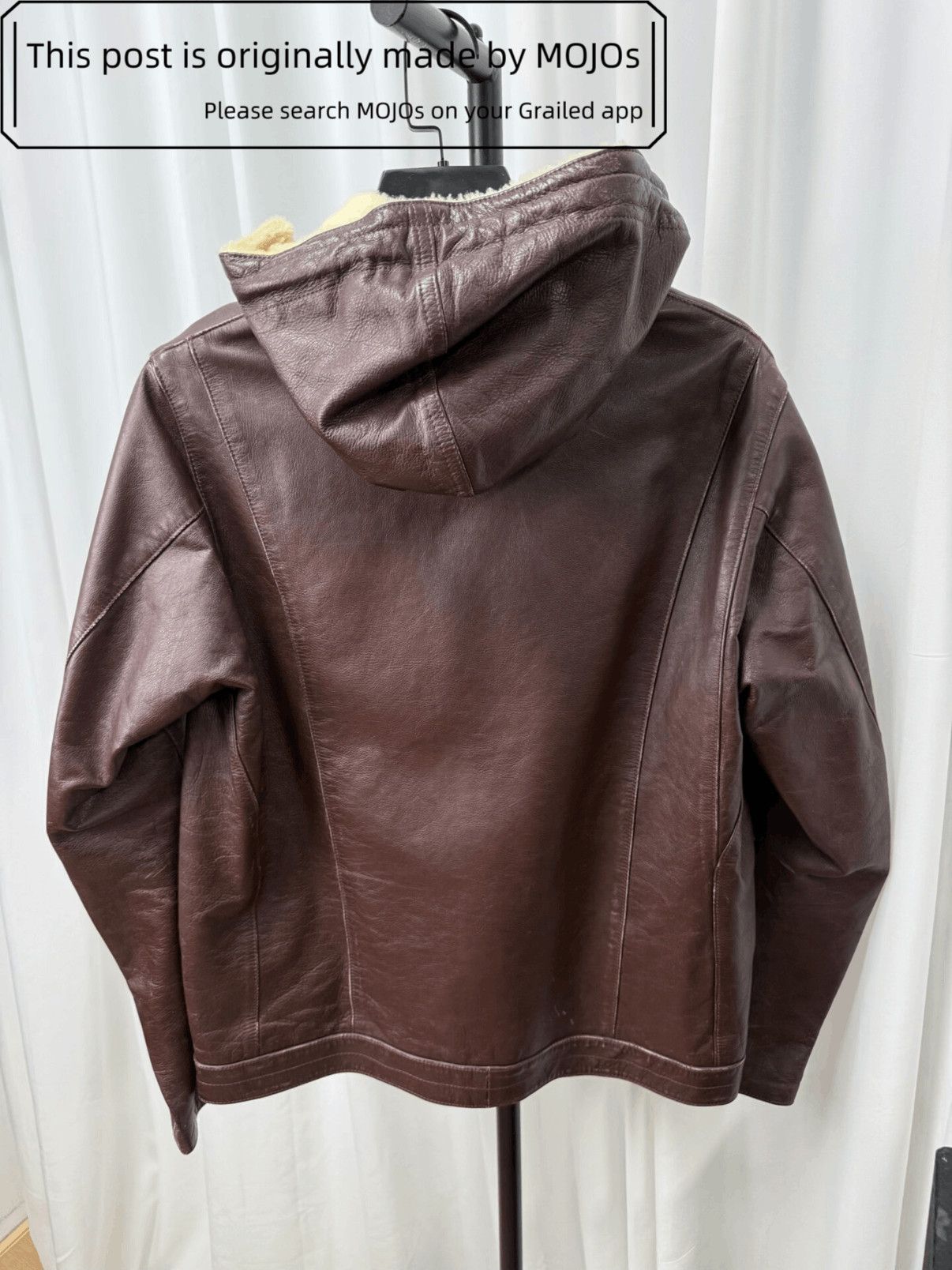 Undercover Sz 3 Undercover 10AW Leather Cross Zip Jacket mojos12132104 Size US L / EU 52-54 / 3 - 6 Thumbnail