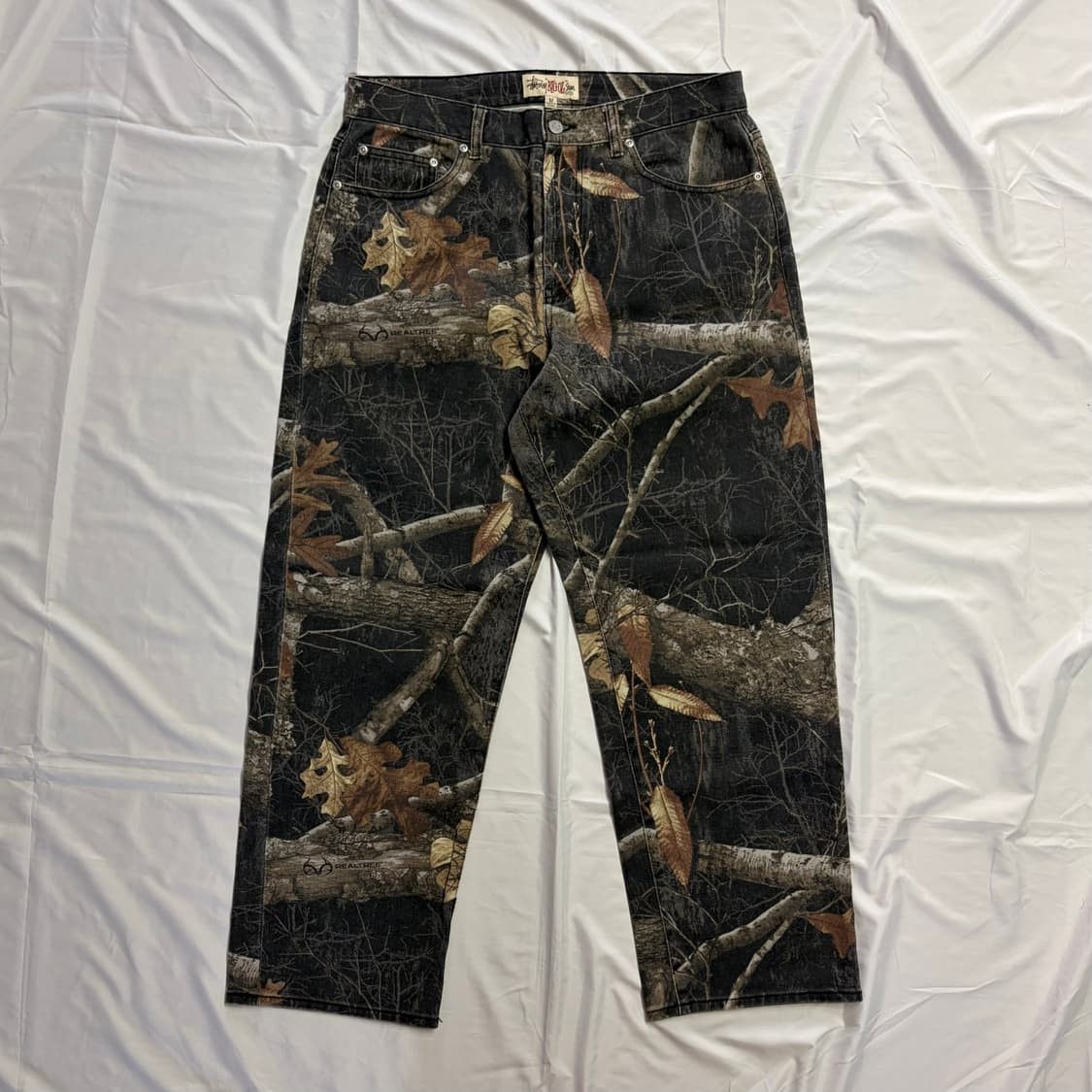 Streetwear × Stussy × Vintage Stussy Big Ol Realtree Pink Camo