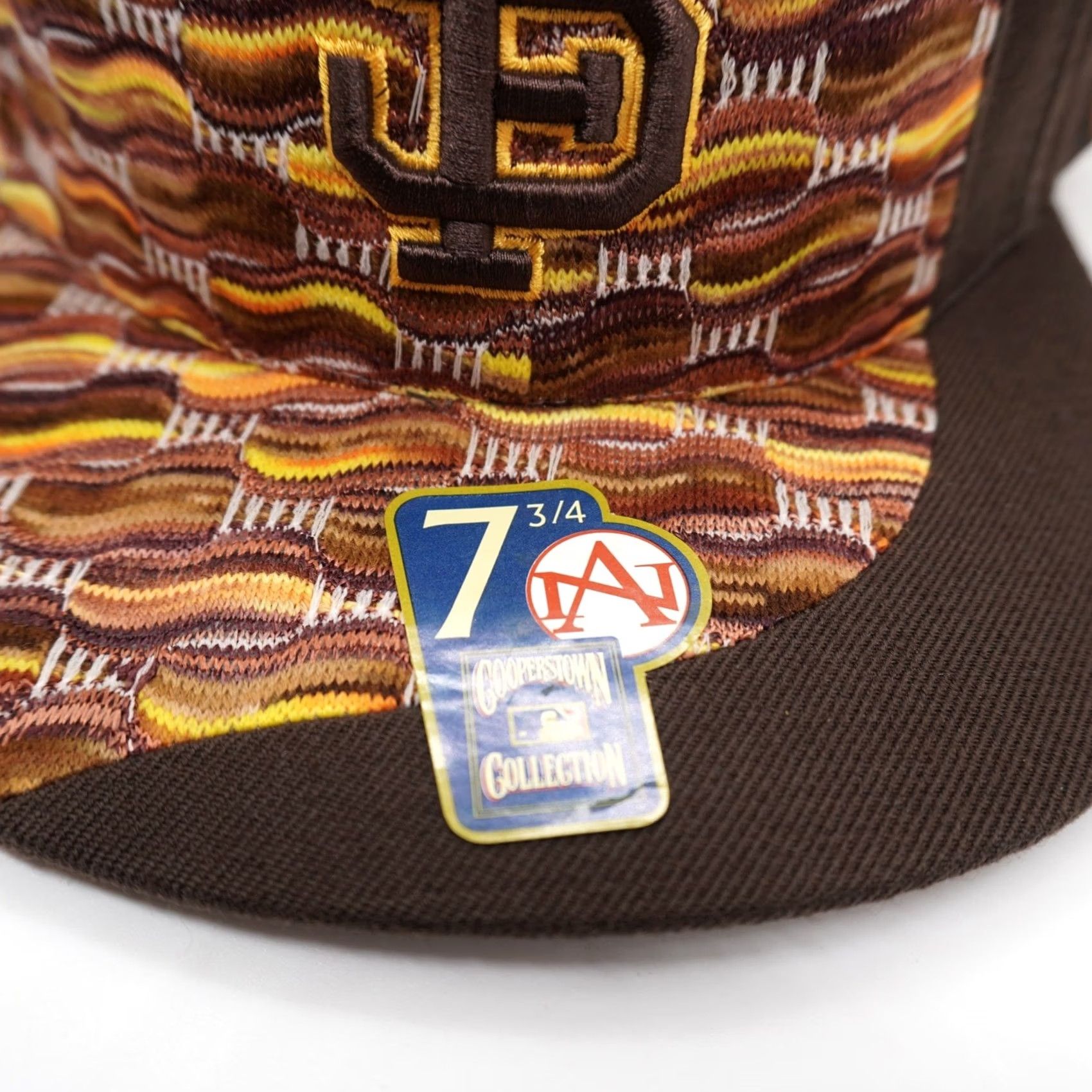 New Era New Era SF Giants 59FIFTY Hat Mens 7 3/4 Brown Knit Cooperstown Collection Cap Size ONE SIZE - 2 Thumbnail